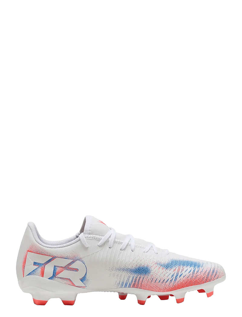 PUMA - FUTURE 8 PLAY FG/AG - fodboldstøvler - puma white-puma black-glowing red - 3