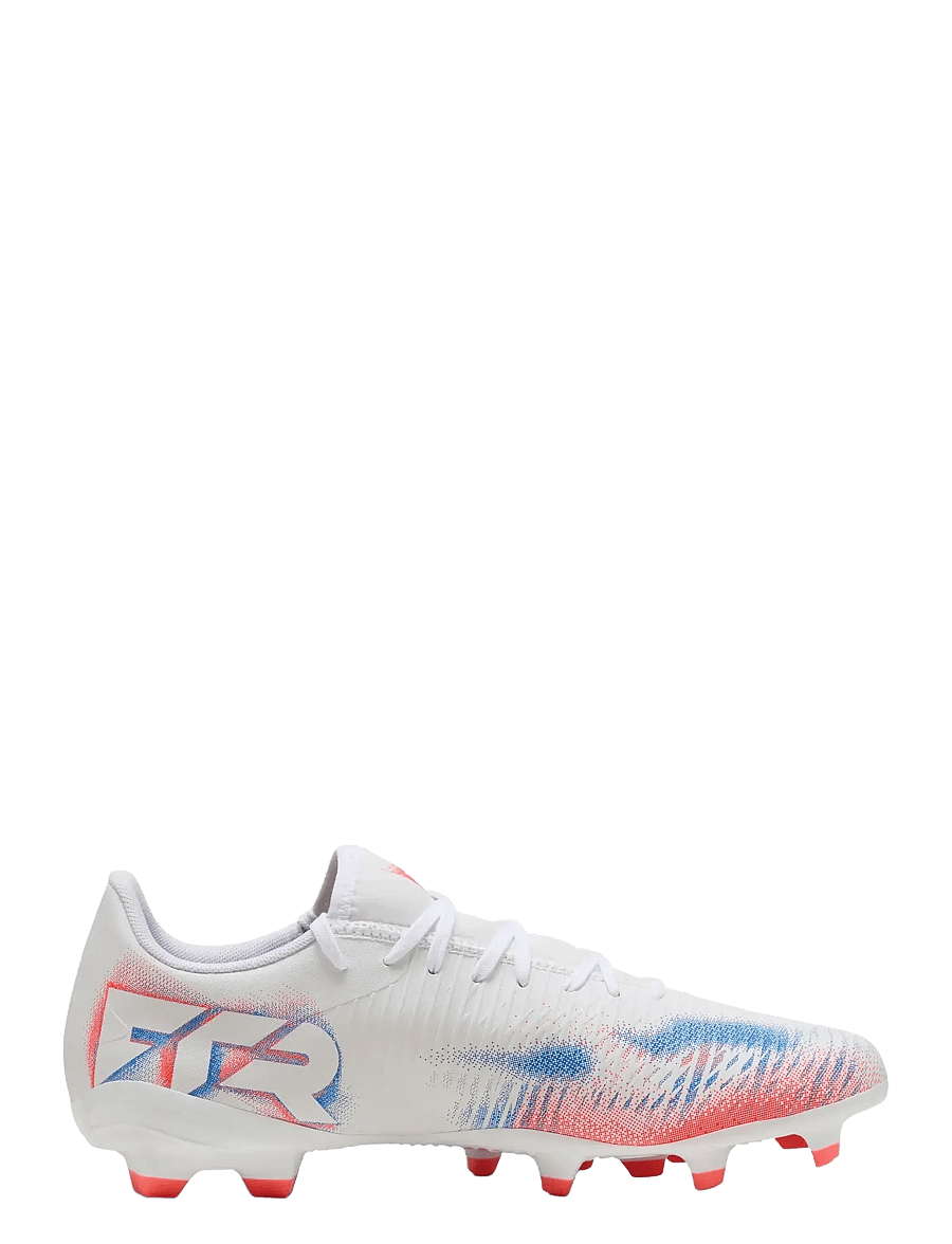 PUMA - FUTURE 8 PLAY FG/AG - fußballstiefel - puma white-puma black-glowing red - 3