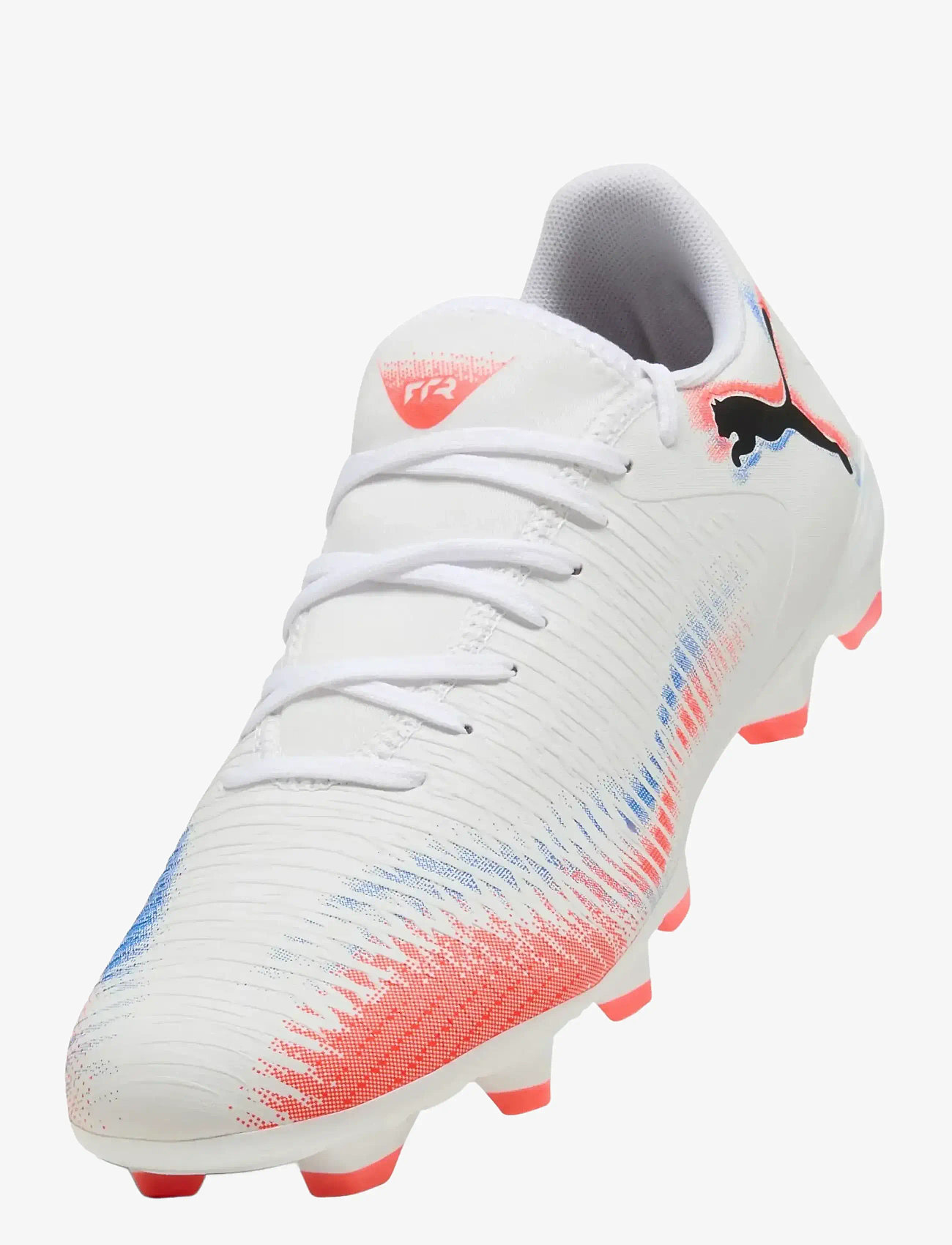 PUMA - FUTURE 8 PLAY FG/AG - fodboldstøvler - puma white-puma black-glowing red - 4