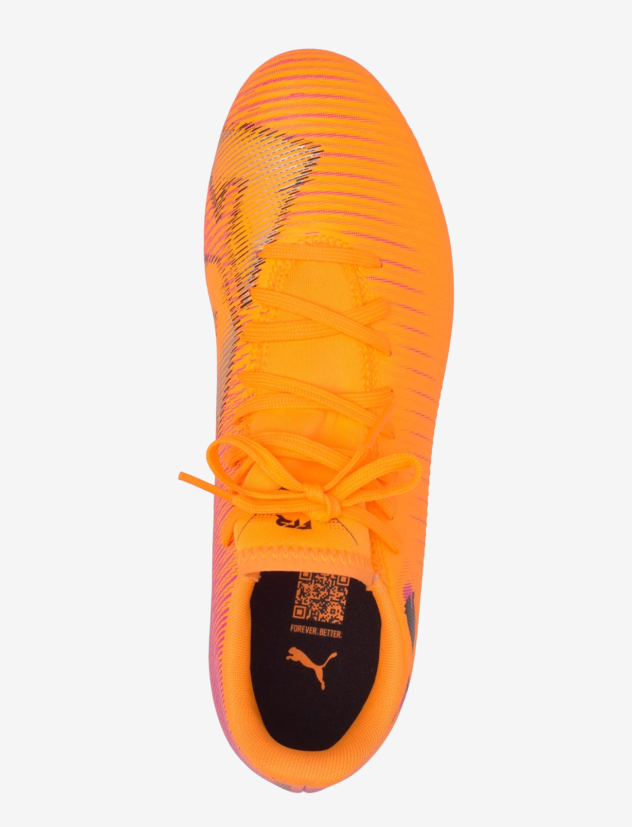 PUMA - FUTURE 8 PLAY MG - fotbollsskor - heat fire-puma black-ravish - 3