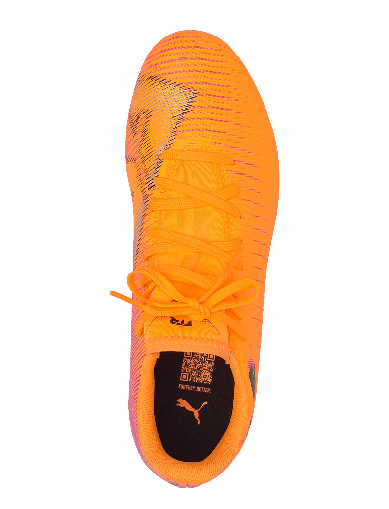 PUMA - FUTURE 8 PLAY MG - fotbollsskor - heat fire-puma black-ravish - 3