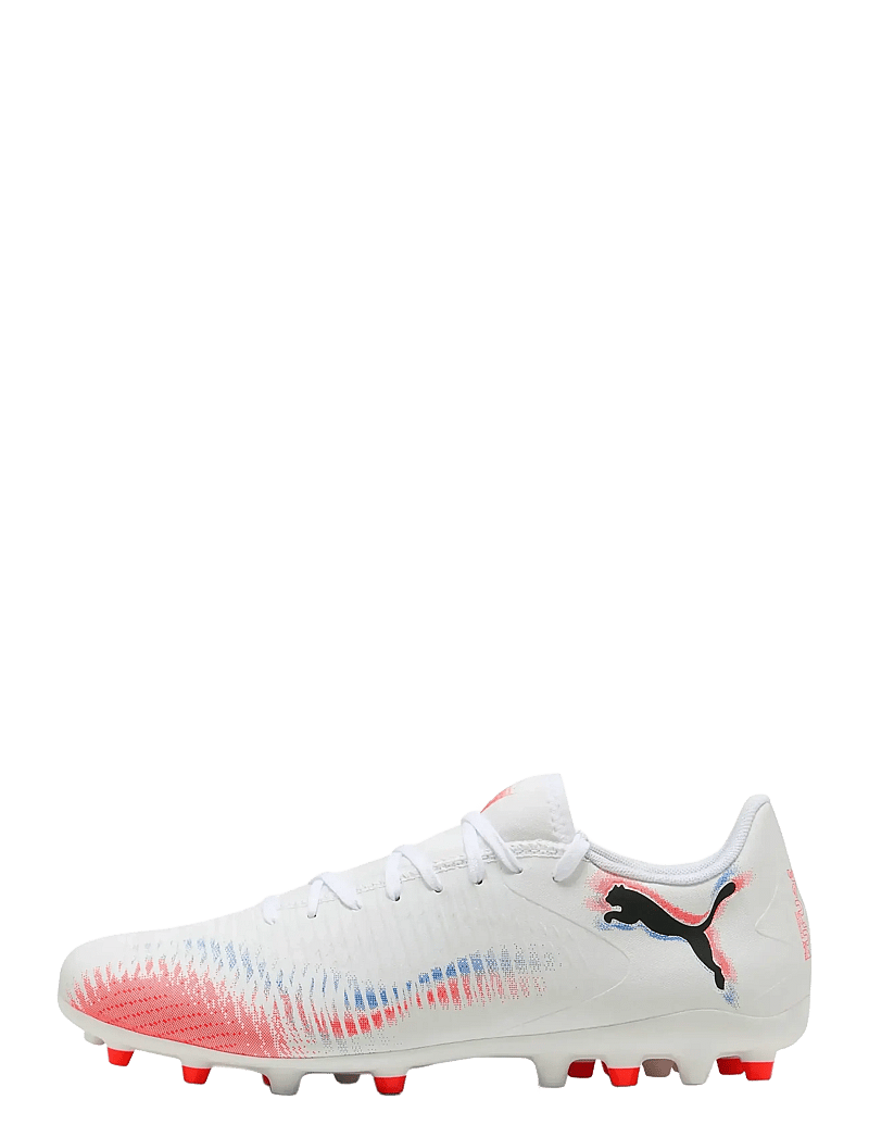 PUMA - FUTURE 8 PLAY MG - jalgpalli puutsad - puma white-puma black-glowing red - 1