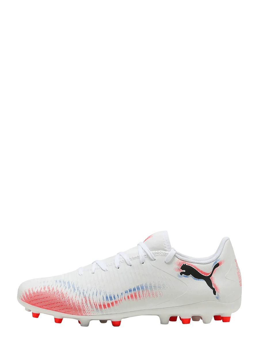 PUMA - FUTURE 8 PLAY MG - fußballstiefel - puma white-puma black-glowing red - 1
