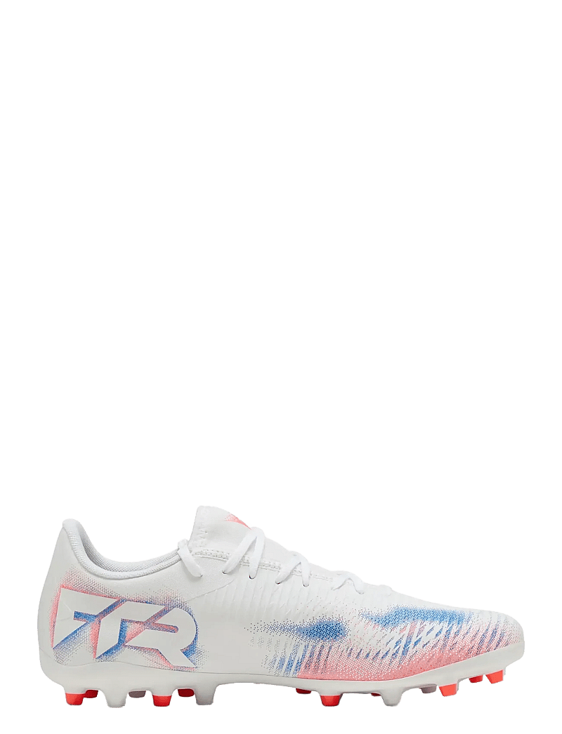 PUMA - FUTURE 8 PLAY MG - jalgpalli puutsad - puma white-puma black-glowing red - 3