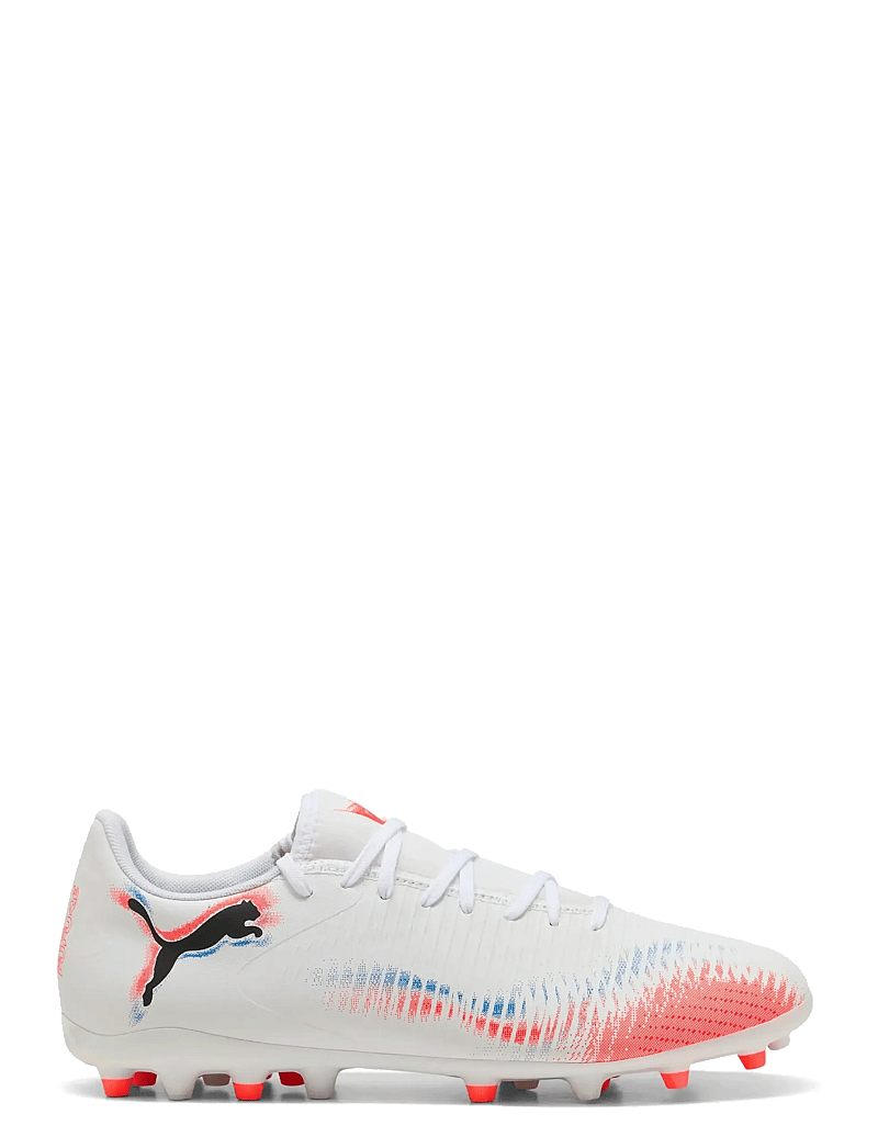 PUMA - FUTURE 8 PLAY MG - jalgpalli puutsad - puma white-puma black-glowing red - 5