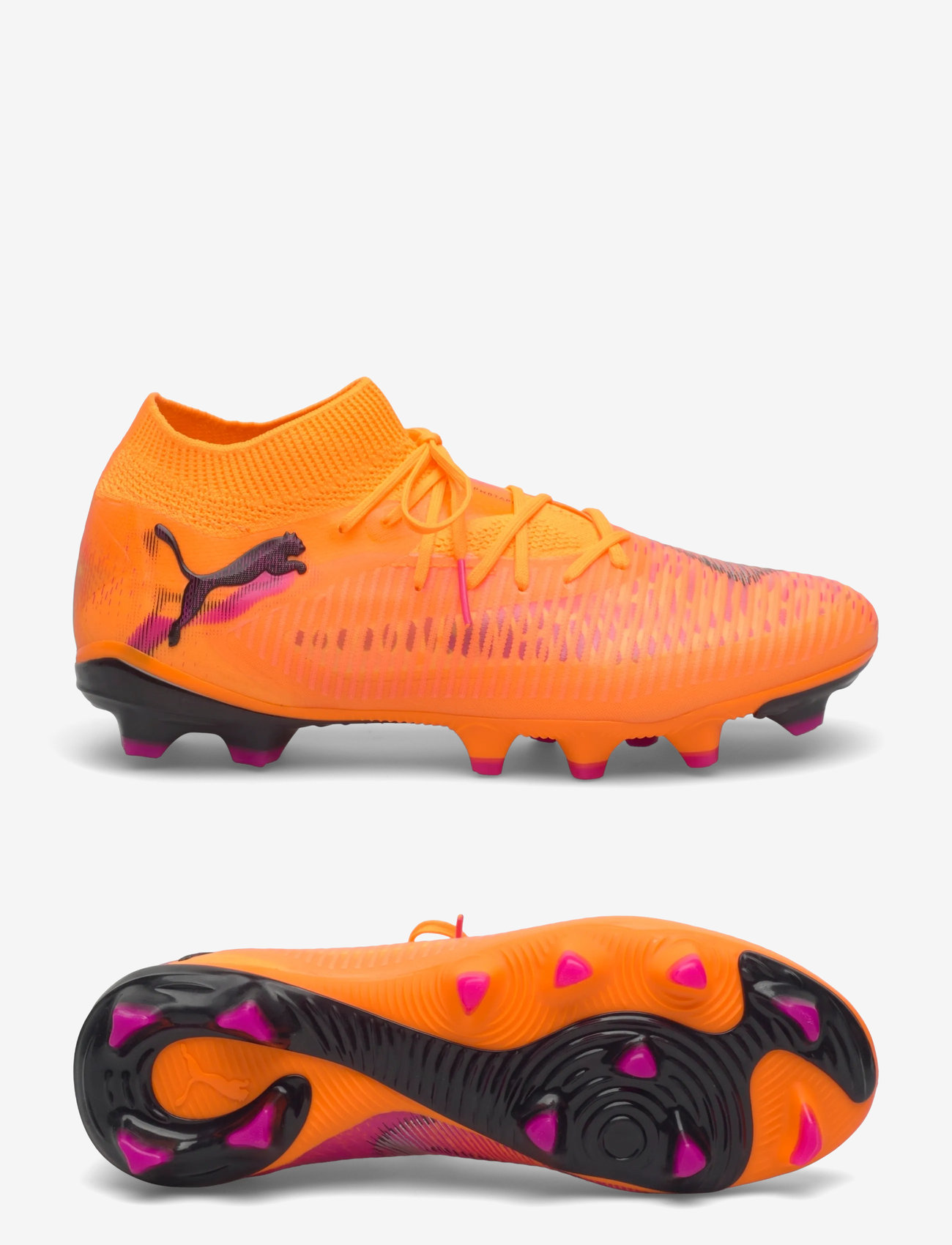 PUMA - FUTURE 8 PRO FG/AG Wn s - football boots - heat fire-puma black-ravish - 0