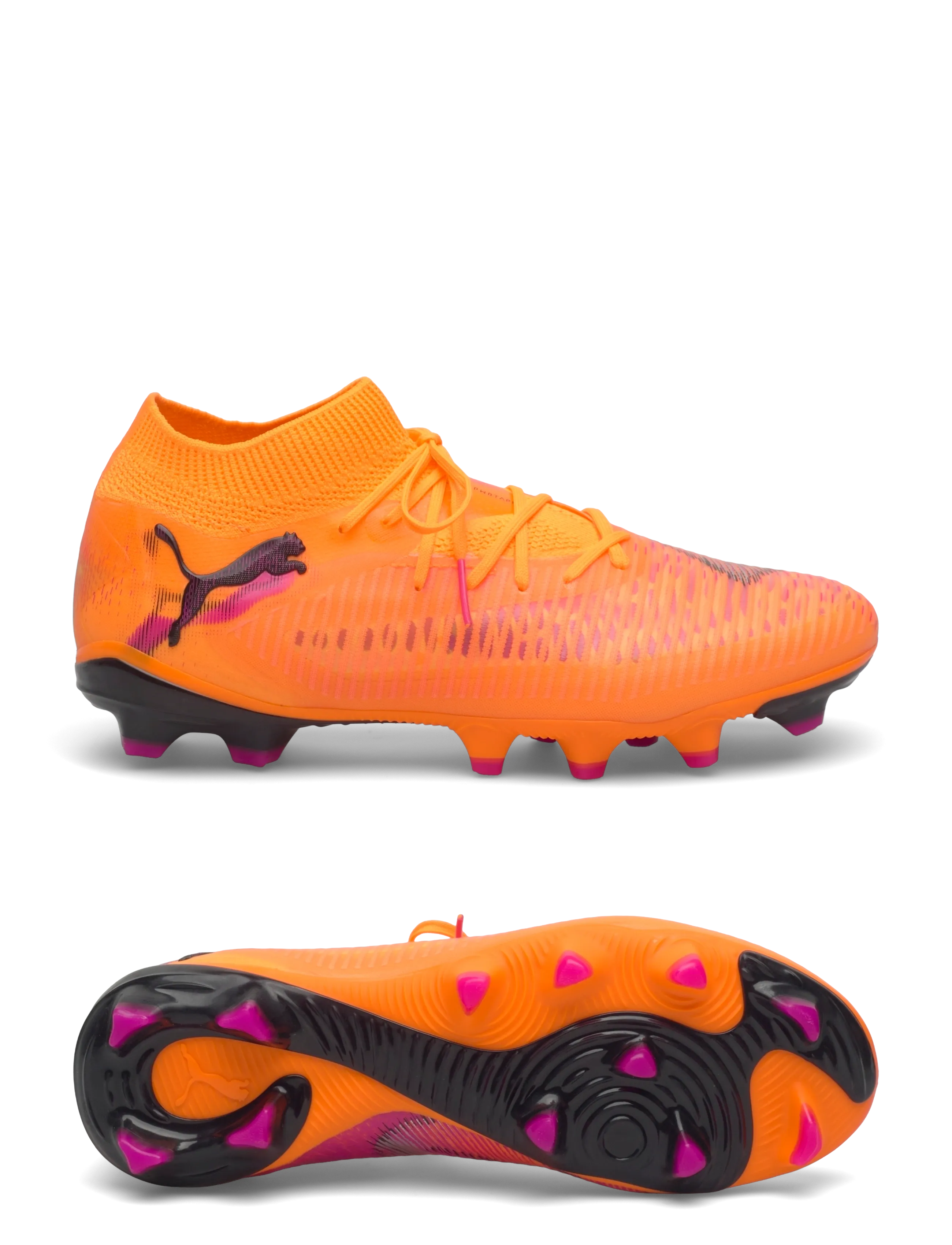 PUMA - FUTURE 8 PRO FG/AG Wn s - fotbollsskor - heat fire-puma black-ravish - 0