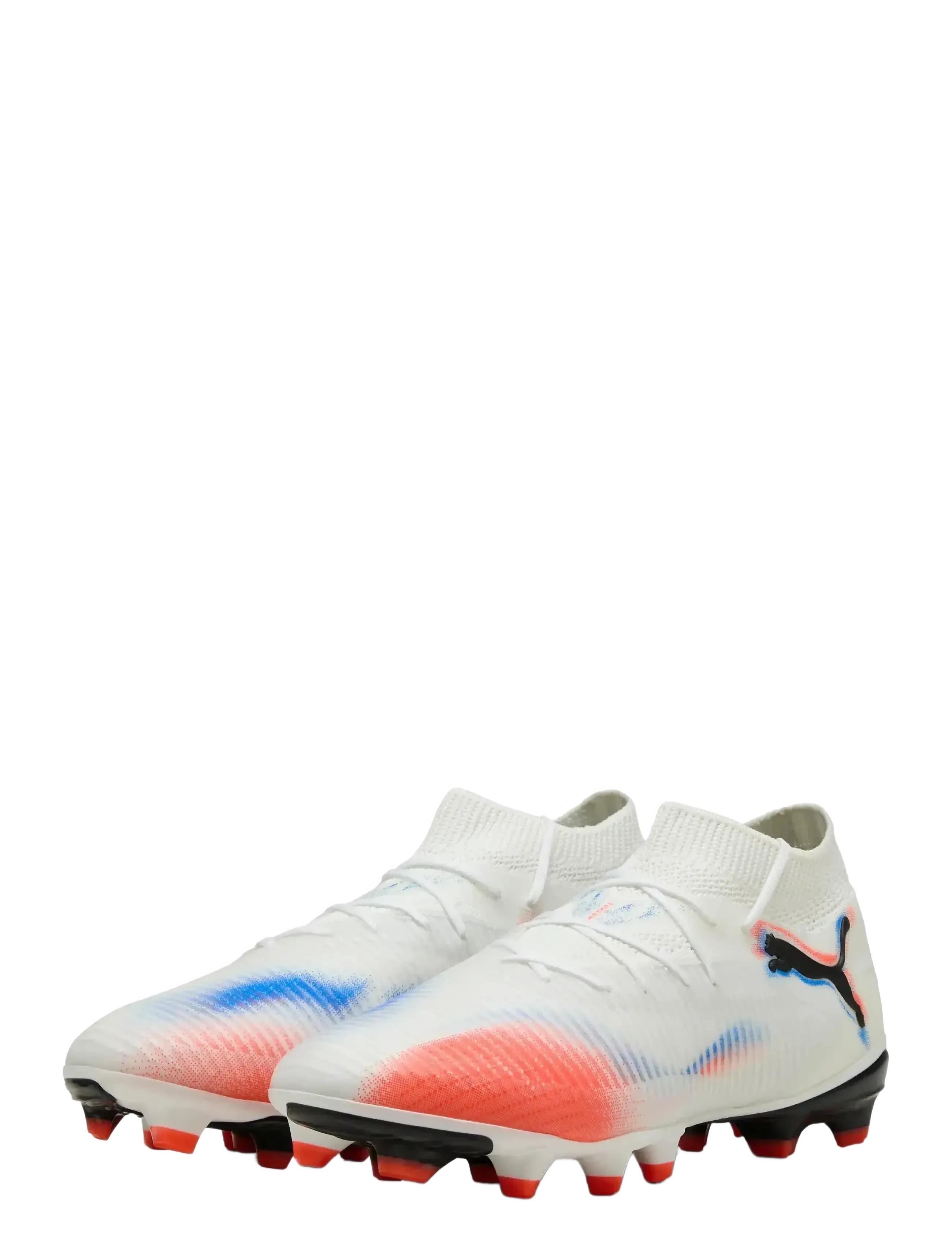 PUMA Future 8 Pro Fg/Ag Wn S, Kvinder, Sokkelignende FG/AG Fodboldstøvler, Hvid, Str: 38
