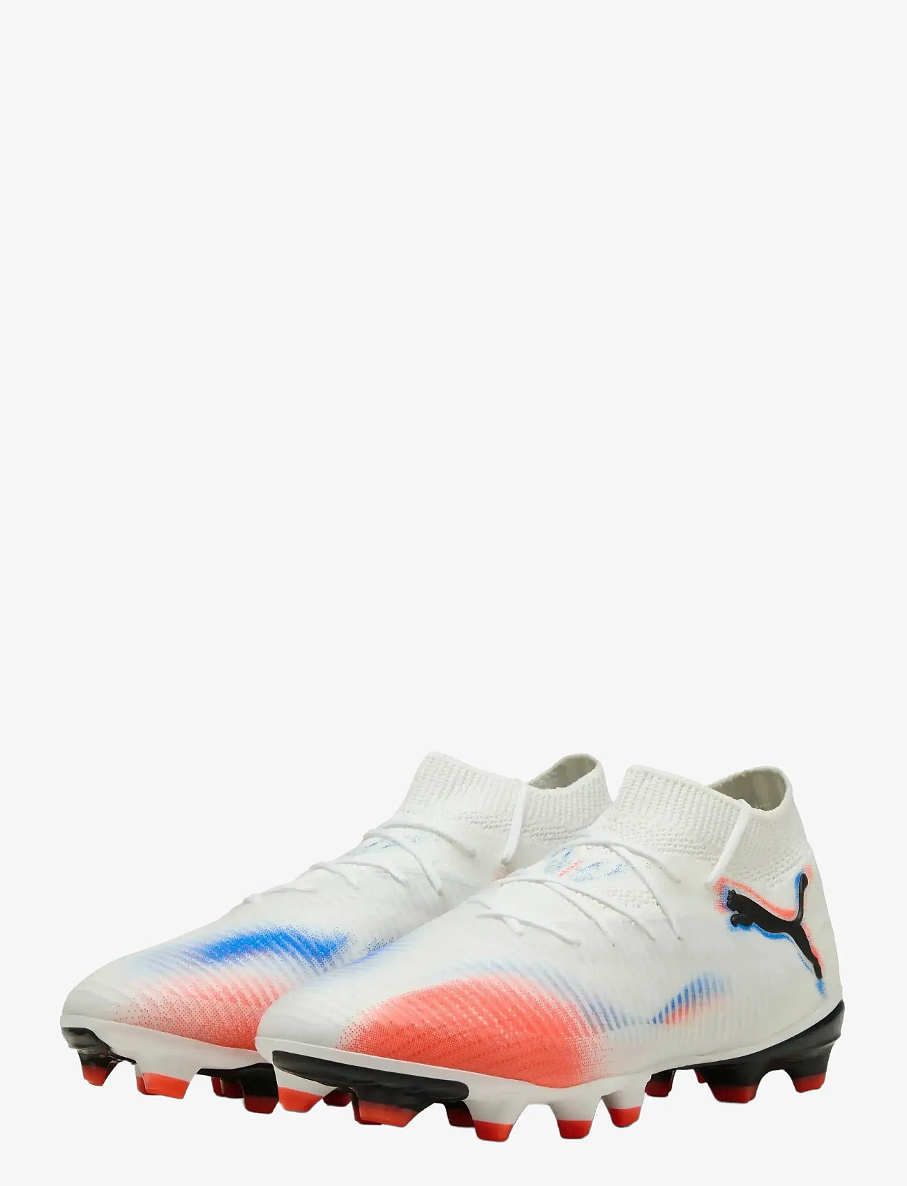 PUMA - FUTURE 8 PRO FG/AG Wn s - fotbollsskor - puma white-puma black-glowing red - 0