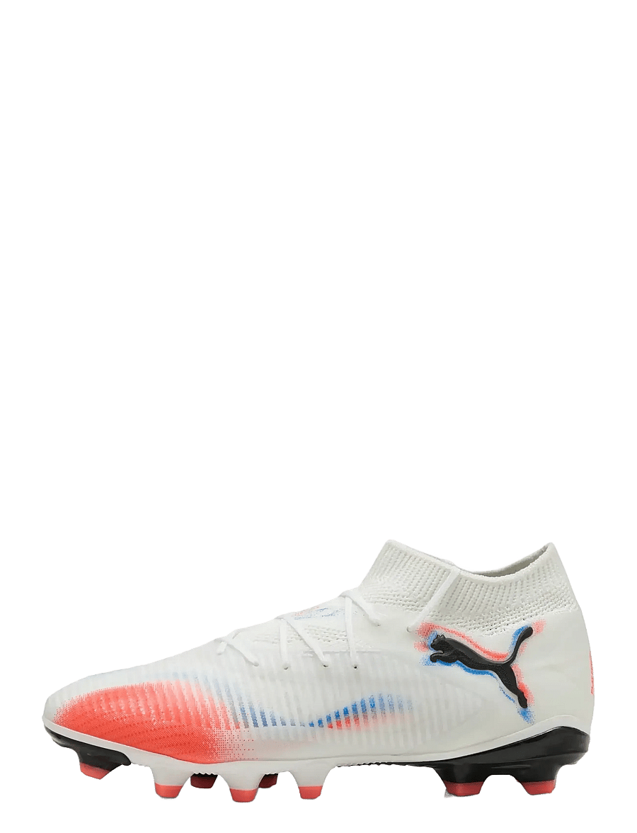 PUMA - FUTURE 8 PRO FG/AG Wn s - fotballsko - puma white-puma black-glowing red - 1