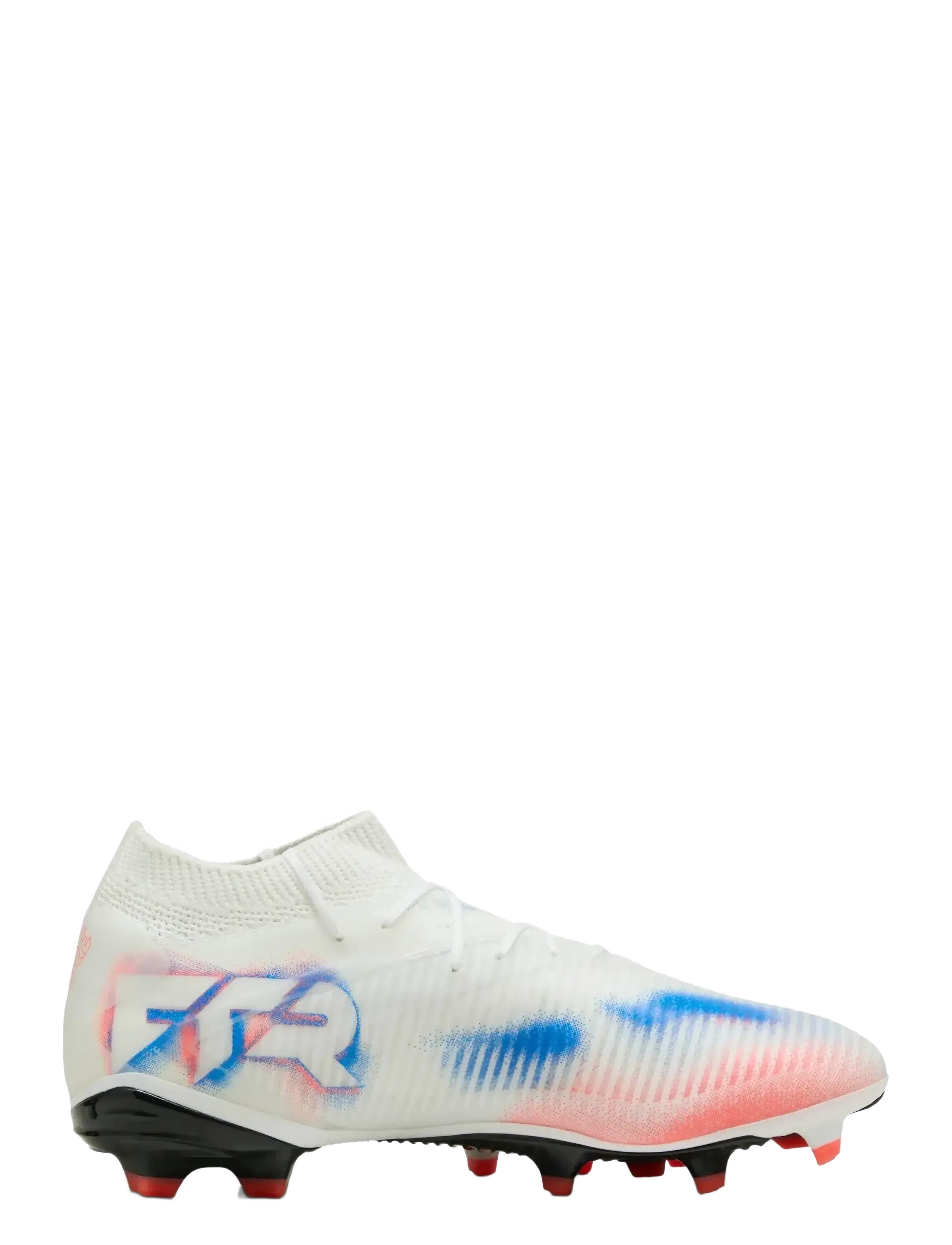 PUMA - FUTURE 8 PRO FG/AG Wn s - fotballsko - puma white-puma black-glowing red - 3