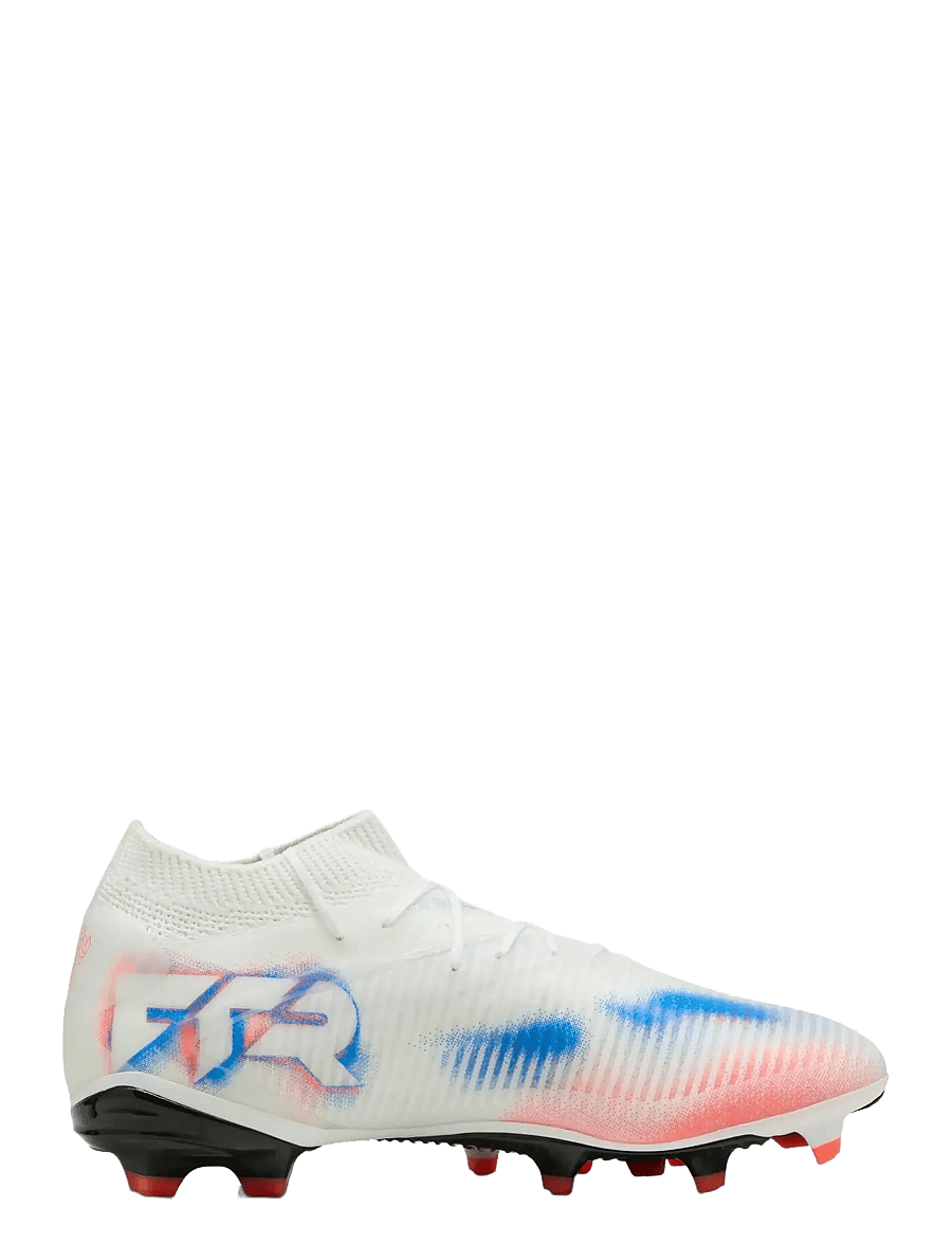PUMA - FUTURE 8 PRO FG/AG Wn s - fotballsko - puma white-puma black-glowing red - 3