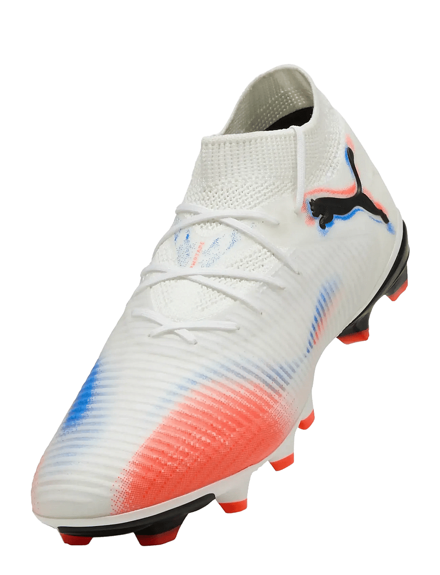 PUMA - FUTURE 8 PRO FG/AG Wn s - jalgpalli puutsad - puma white-puma black-glowing red - 4