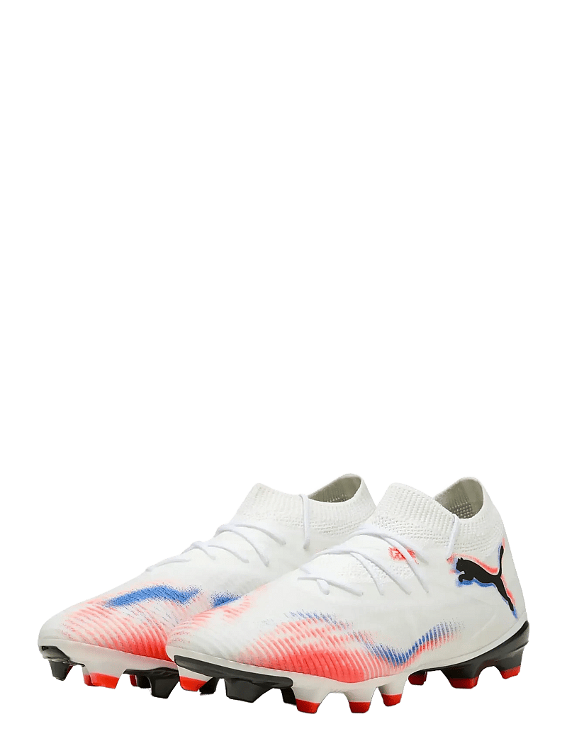 PUMA - FUTURE 8 MATCH FG/AG Wn s - fußballstiefel - puma white-puma black-glowing red - 0