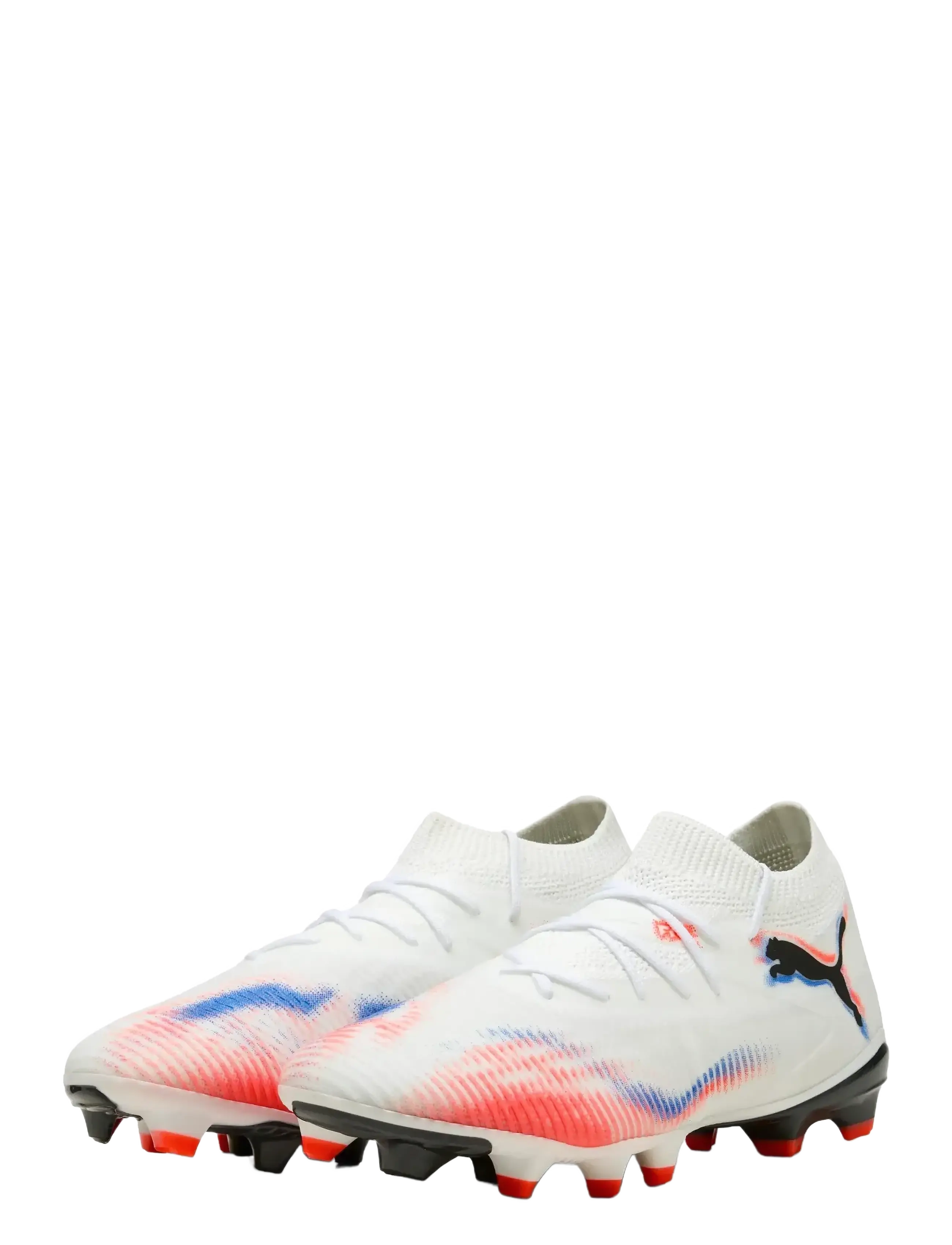 PUMA FUTURE 8 MATCH FG/AG Wn s - PUMA - PUMA WHITE-PUMA BLACK-GLOWING RED / white