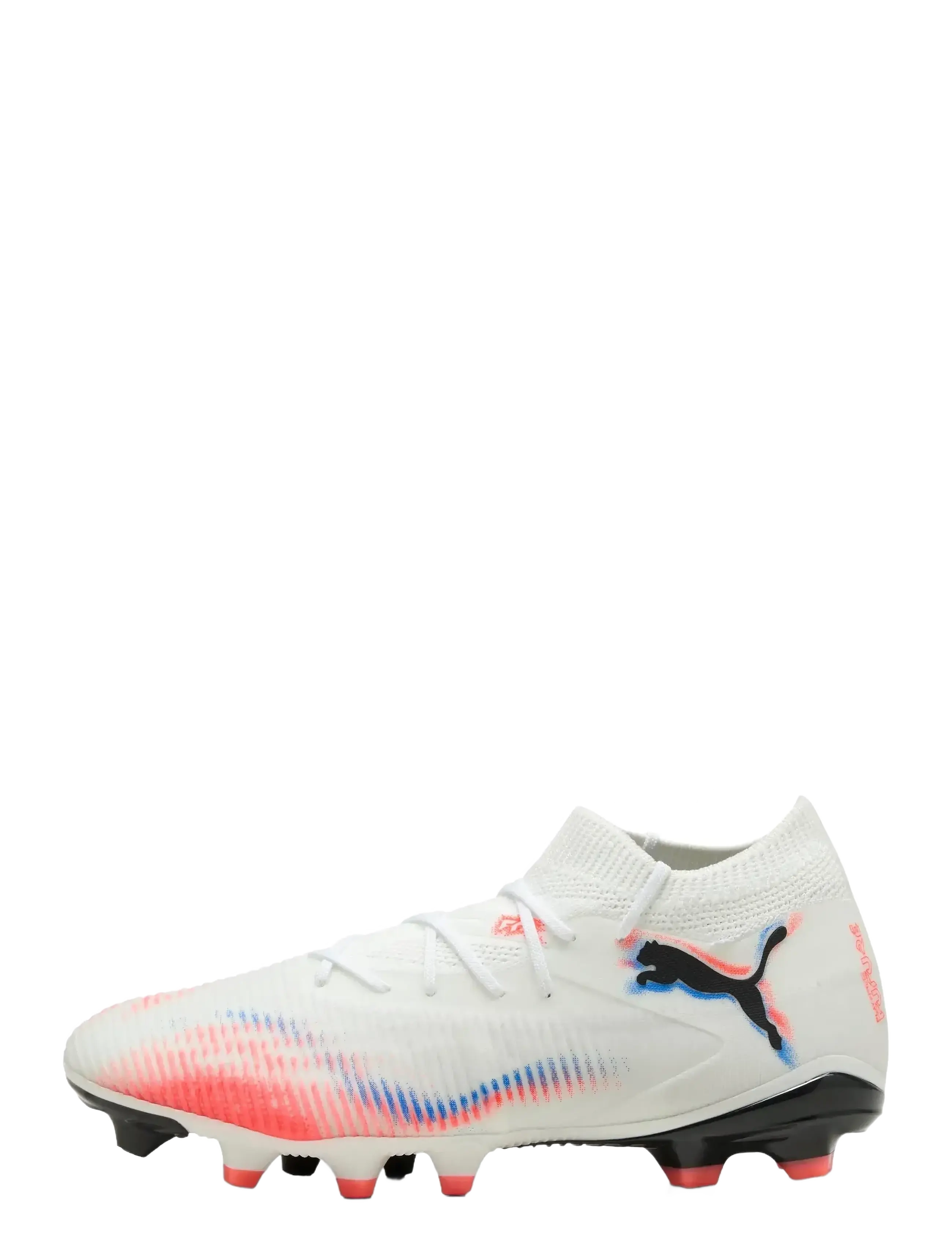 PUMA - FUTURE 8 MATCH FG/AG Wn s - football boots - puma white-puma black-glowing red - 1