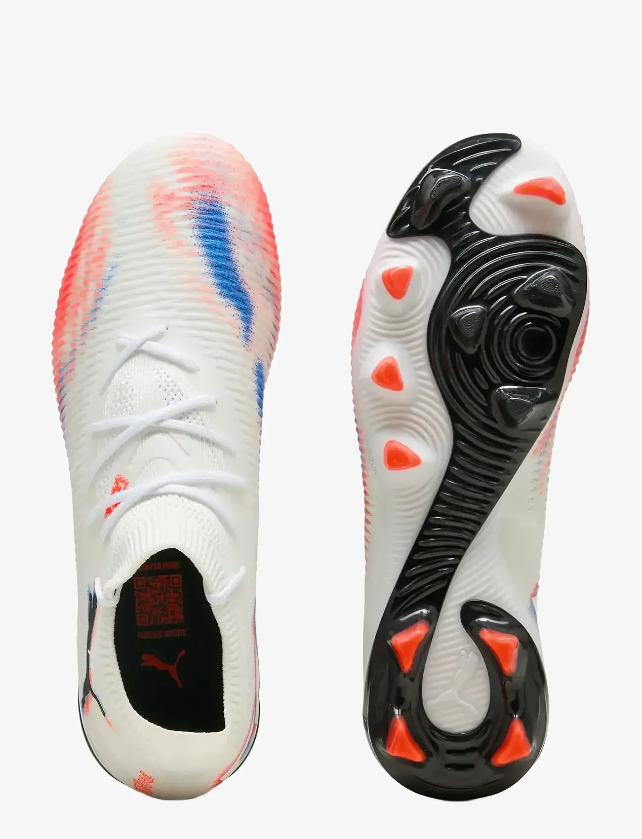 PUMA - FUTURE 8 MATCH FG/AG Wn s - football boots - puma white-puma black-glowing red - 2
