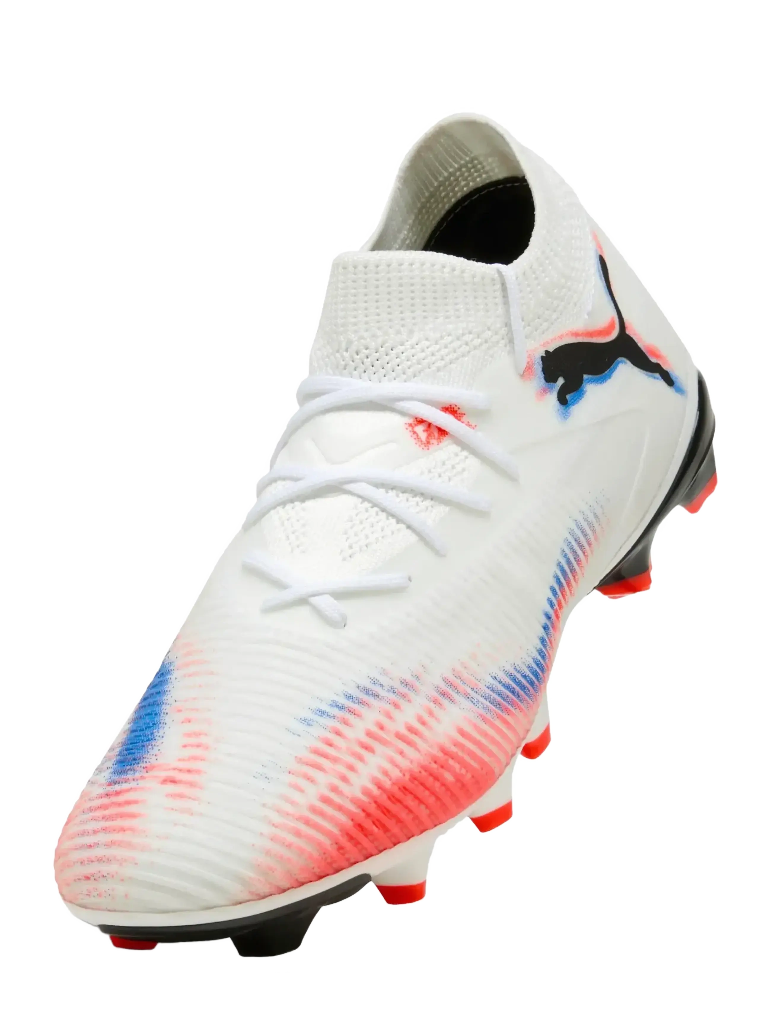 PUMA - FUTURE 8 MATCH FG/AG Wn s - jalgpallisaapad - puma white-puma black-glowing red - 4
