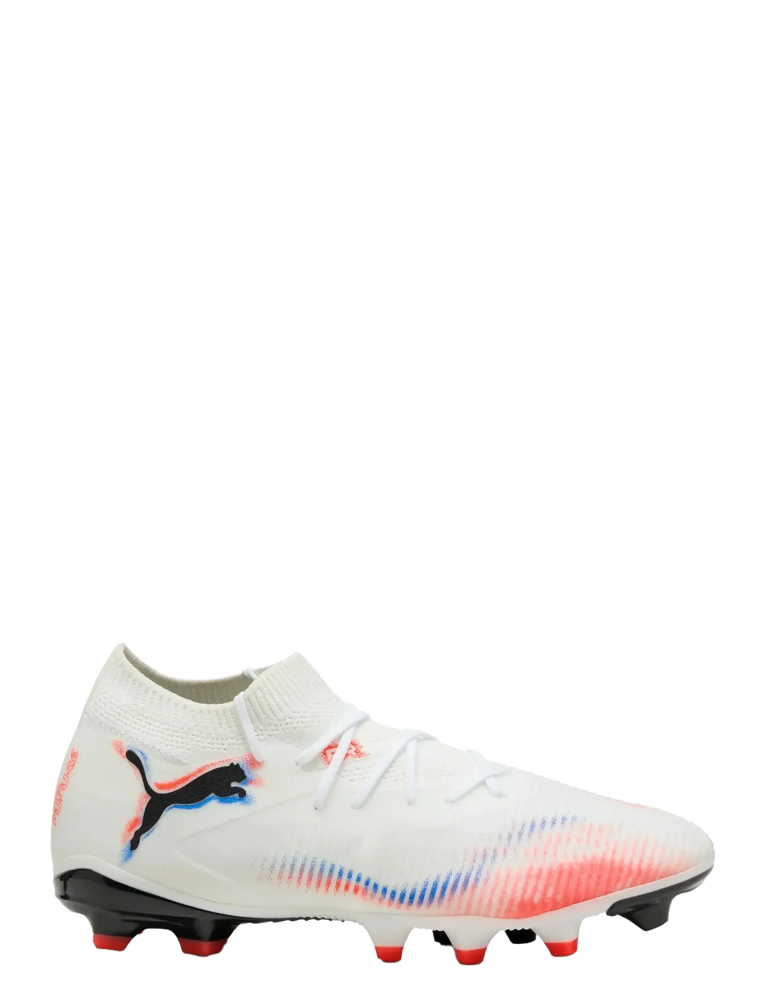 PUMA - FUTURE 8 MATCH FG/AG Wn s - football boots - puma white-puma black-glowing red - 5