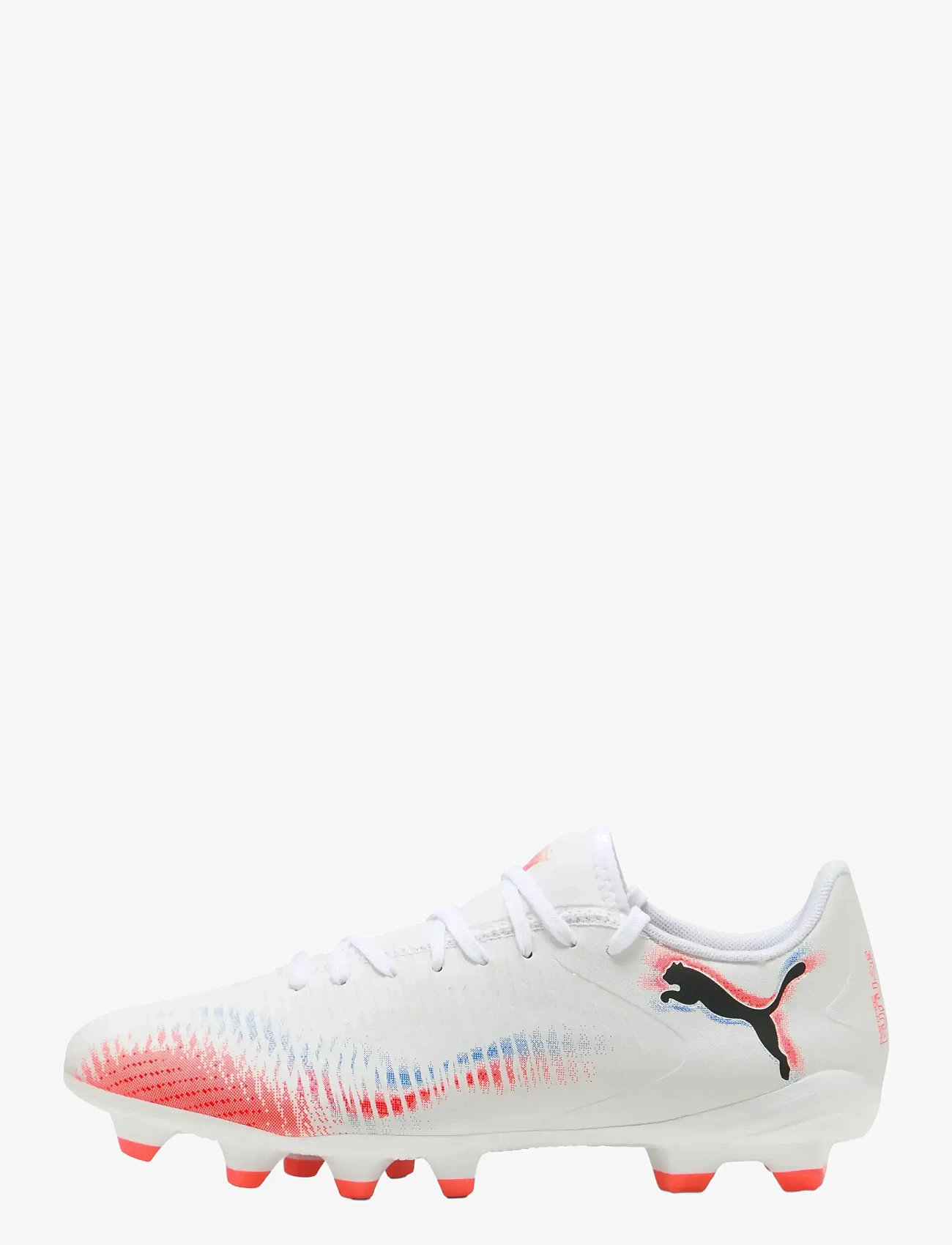 PUMA - FUTURE 8 PLAY FG/AG Wn s - football boots - puma white-puma black-glowing red - 1