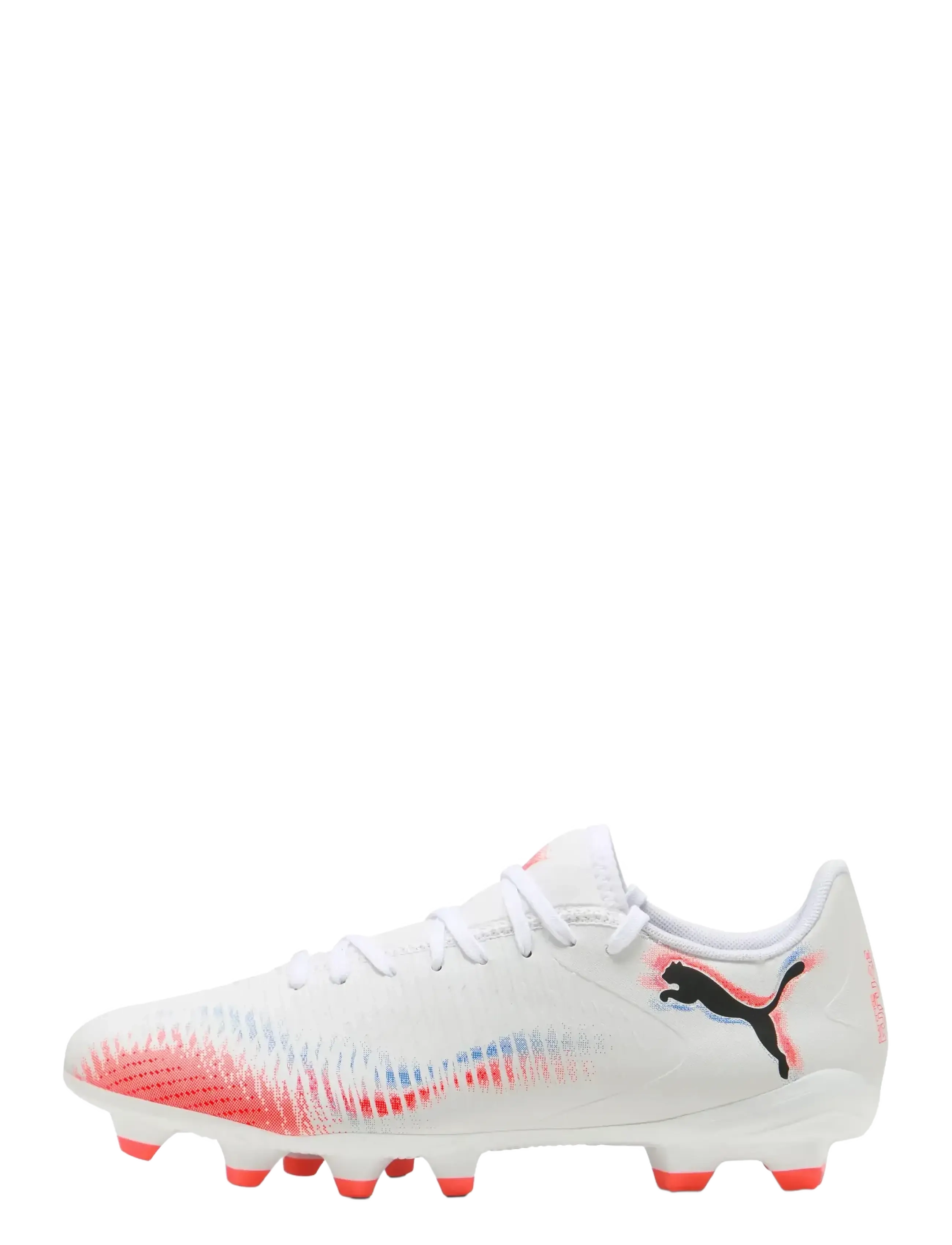 PUMA - FUTURE 8 PLAY FG/AG Wn s - fotbollsskor - puma white-puma black-glowing red - 1