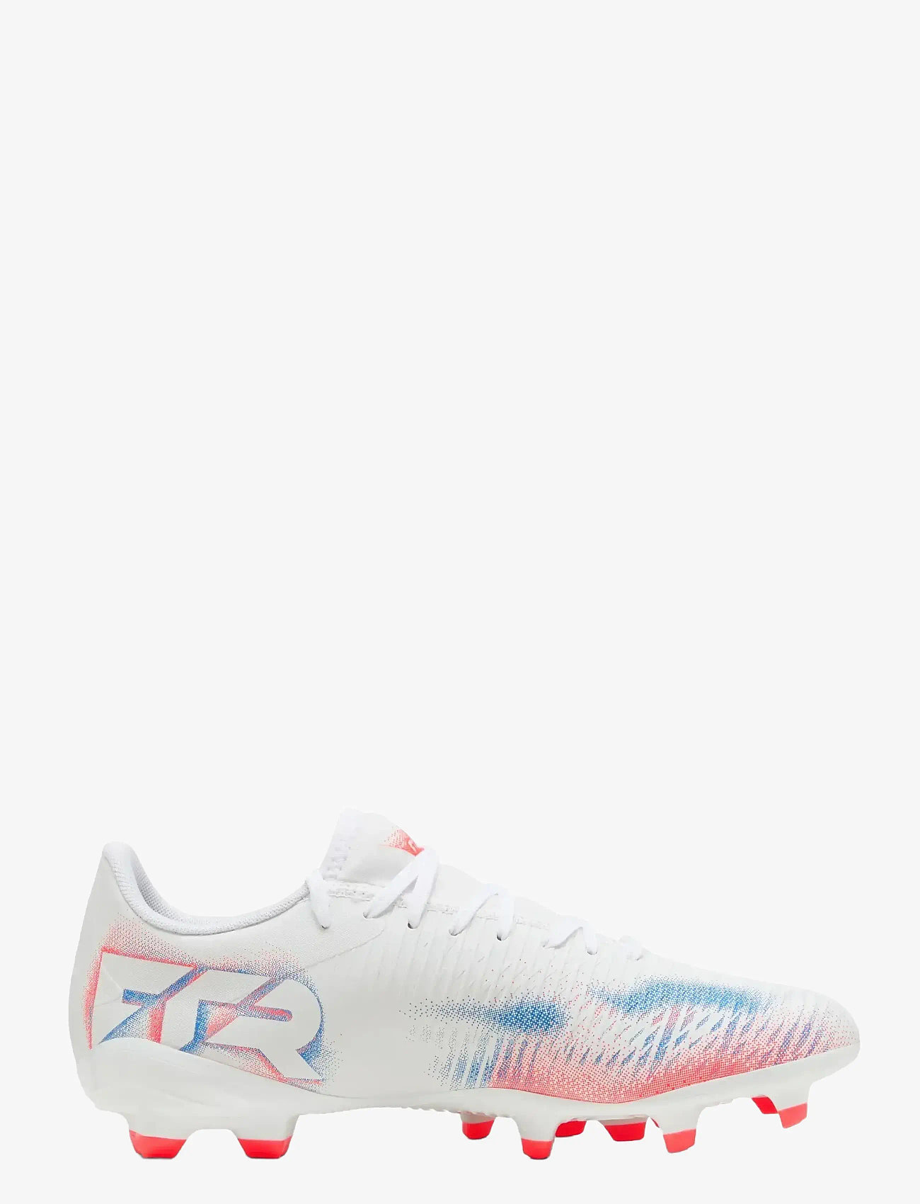 PUMA - FUTURE 8 PLAY FG/AG Wn s - football boots - puma white-puma black-glowing red - 3