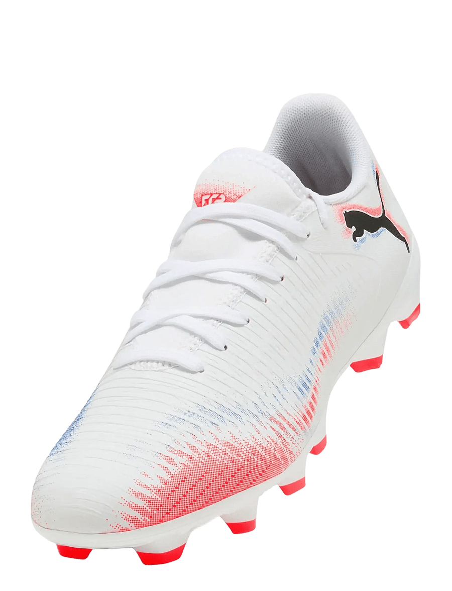 PUMA - FUTURE 8 PLAY FG/AG Wn s - fußballstiefel - puma white-puma black-glowing red - 4