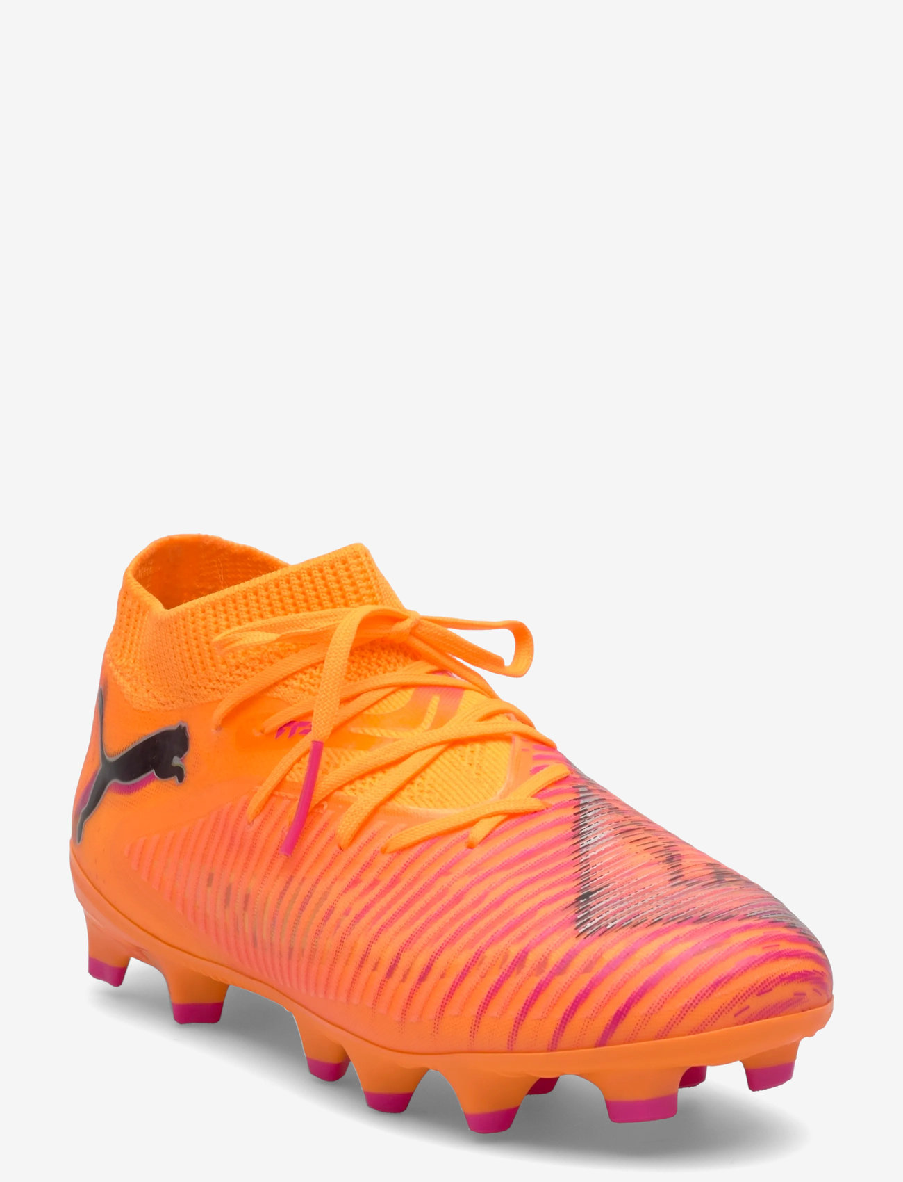 PUMA - FUTURE 8 PRO FG/AG Jr - tøj - heat fire-puma black-ravish - 1