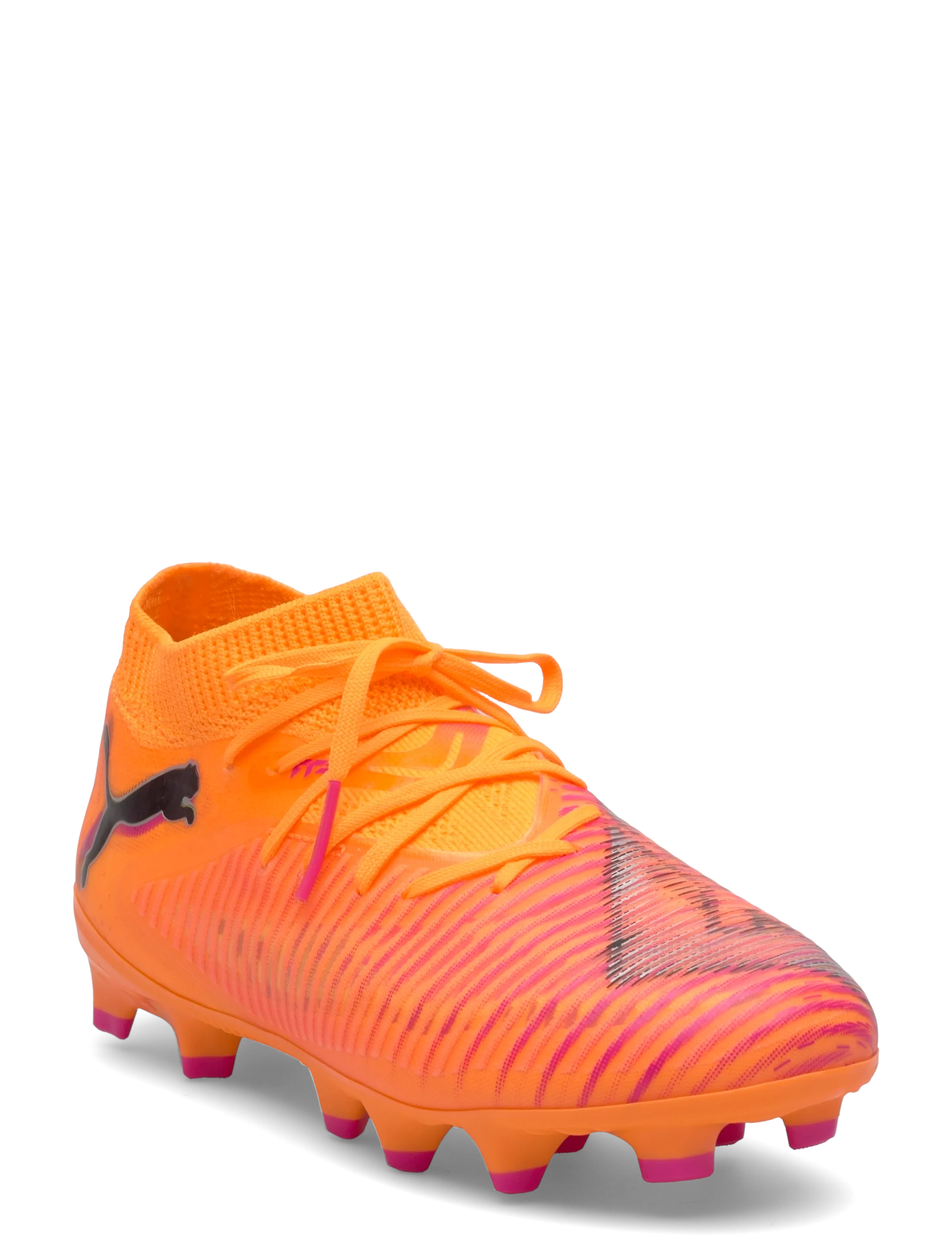 PUMA - FUTURE 8 PRO FG/AG Jr - clothing - heat fire-puma black-ravish - 1