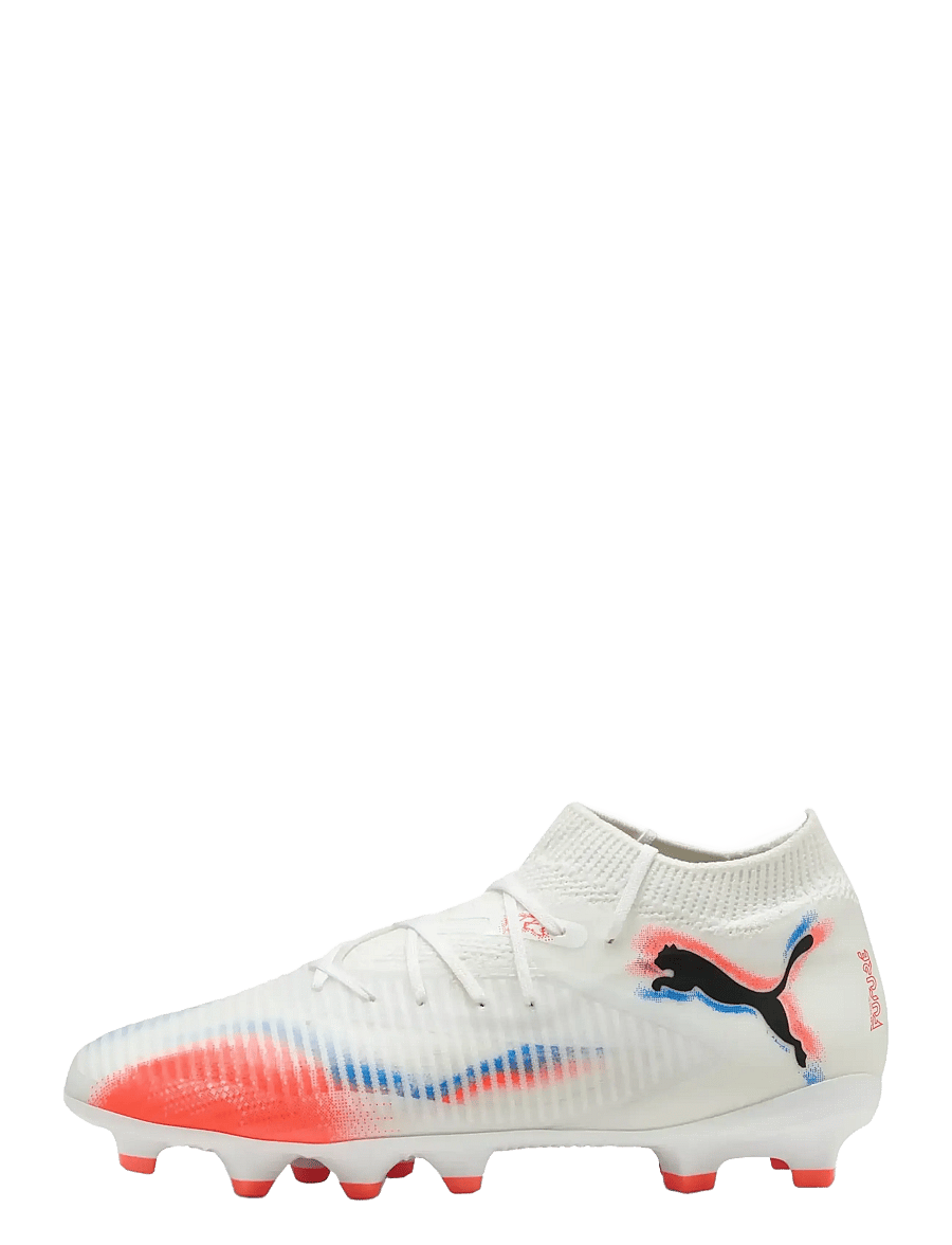 PUMA - FUTURE 8 PRO FG/AG Jr - tøj - puma white-puma black-glowing red - 1