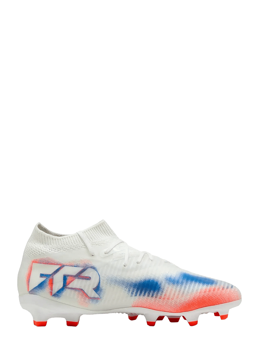 PUMA - FUTURE 8 PRO FG/AG Jr - tøj - puma white-puma black-glowing red - 3
