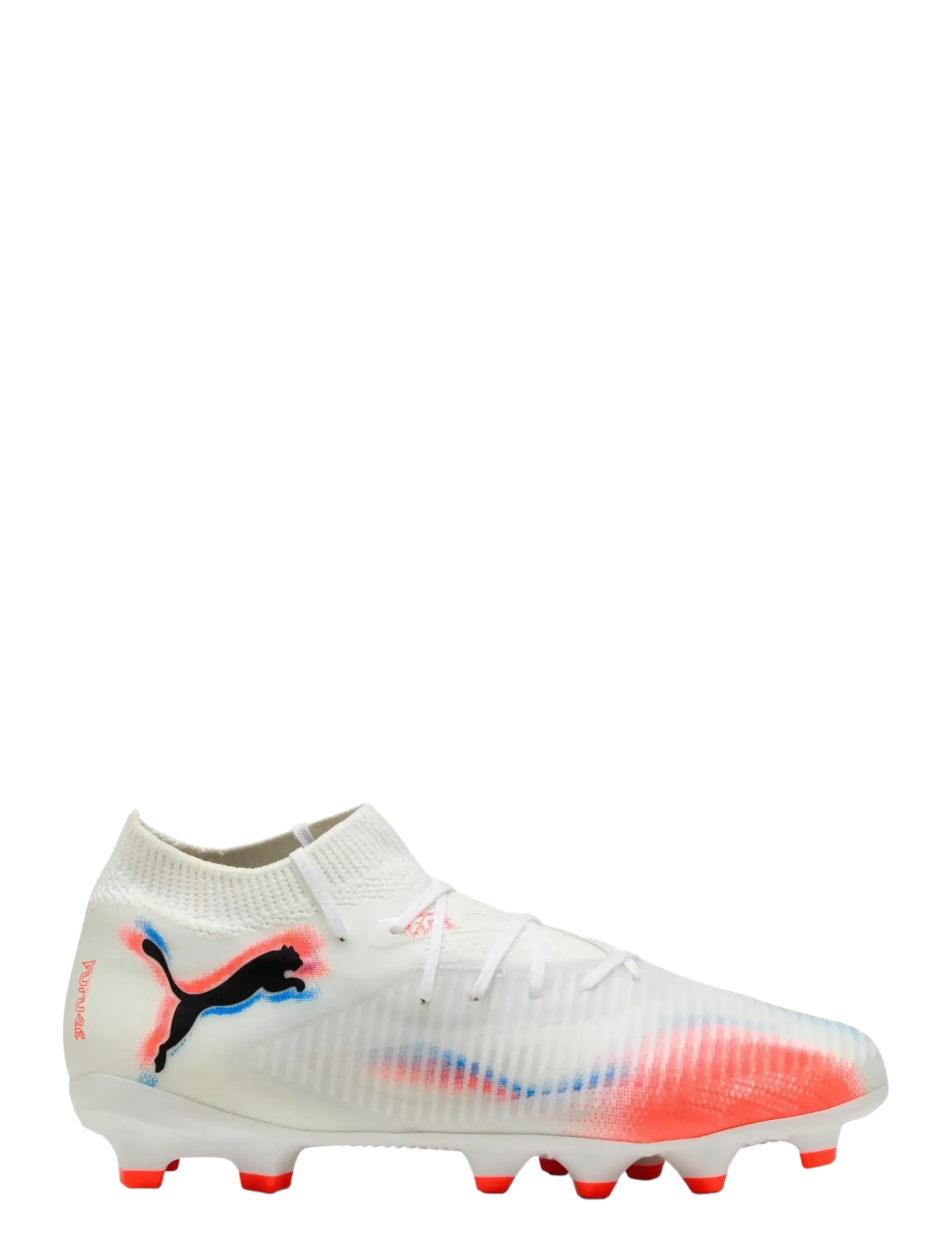 PUMA - FUTURE 8 PRO FG/AG Jr - sport - puma white-puma black-glowing red - 5