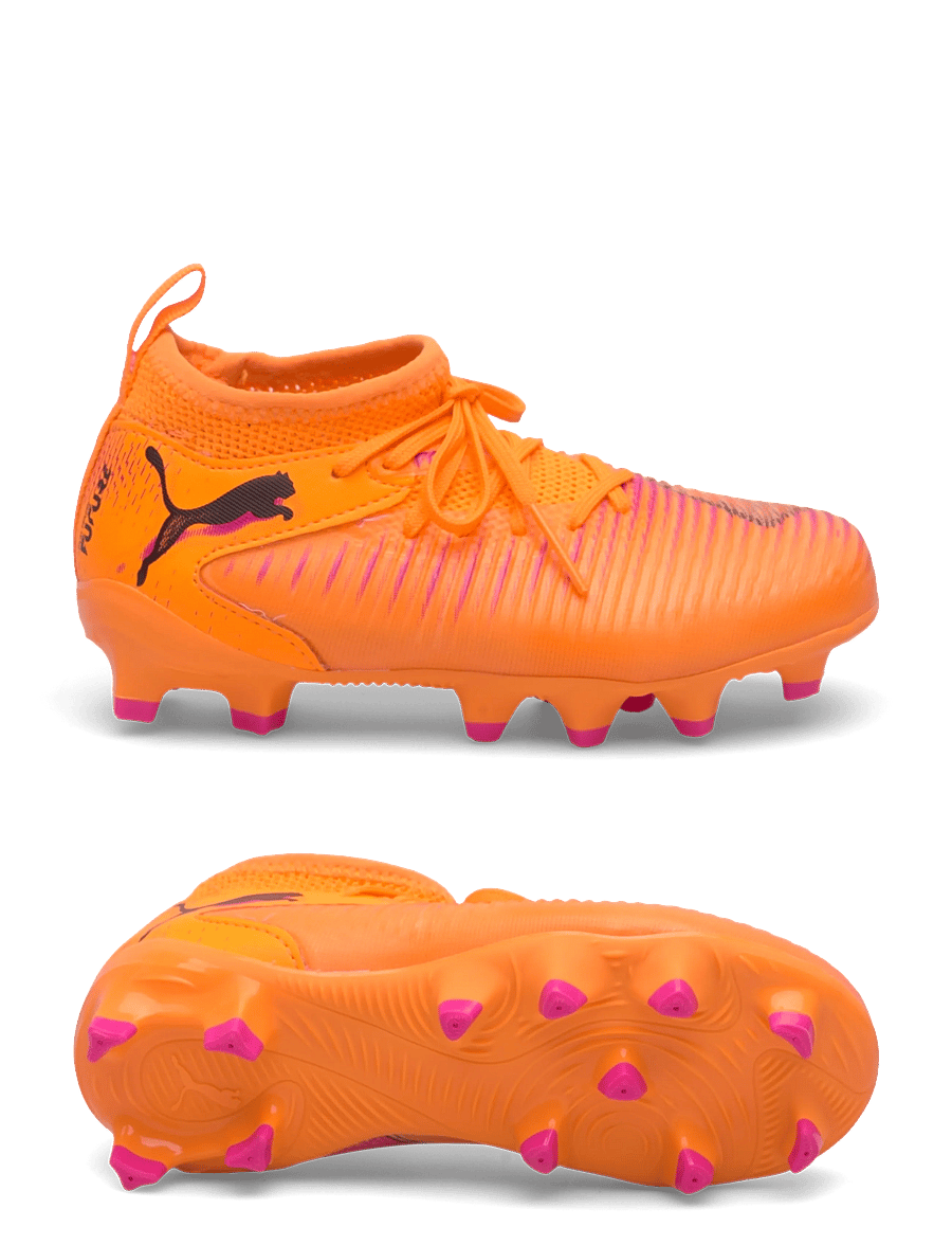 PUMA - FUTURE 8 MATCH FG/AG Jr - fodboldstøvler - heat fire-puma black-ravish - 0