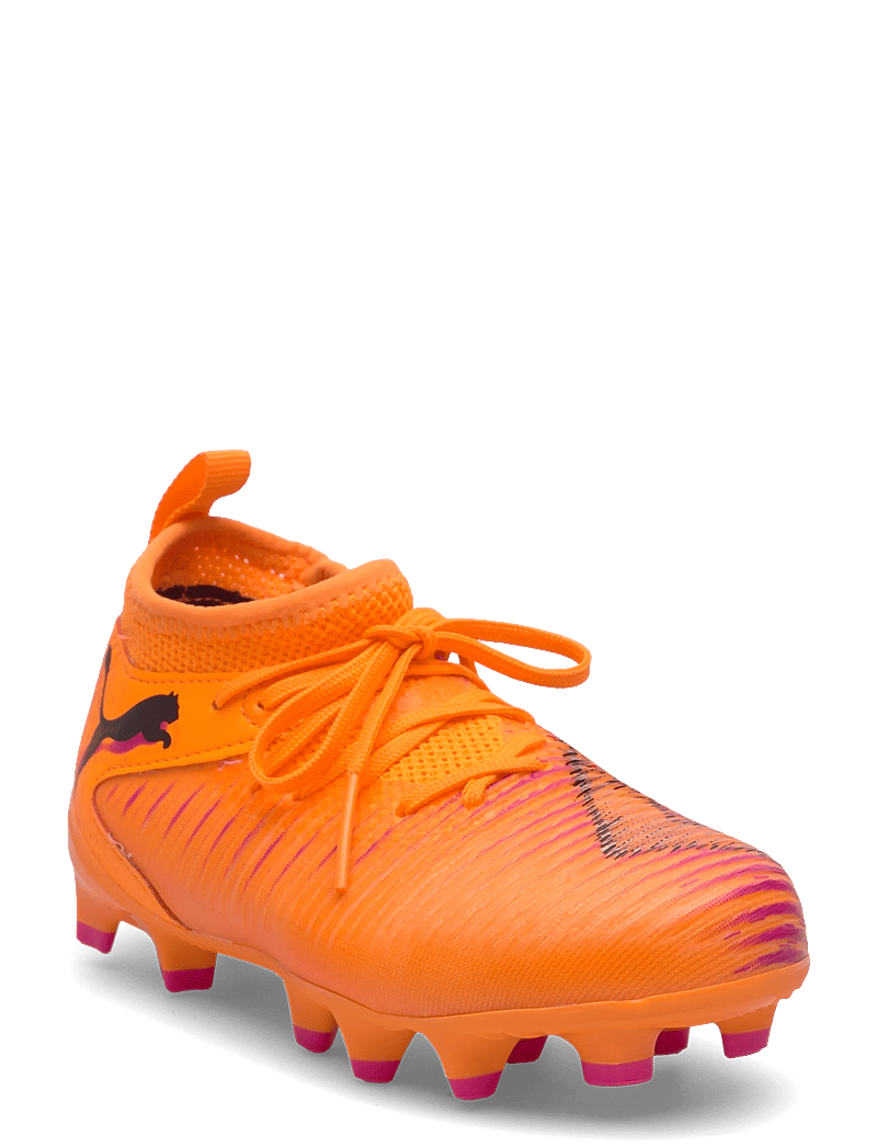 PUMA - FUTURE 8 MATCH FG/AG Jr - riided - heat fire-puma black-ravish - 1
