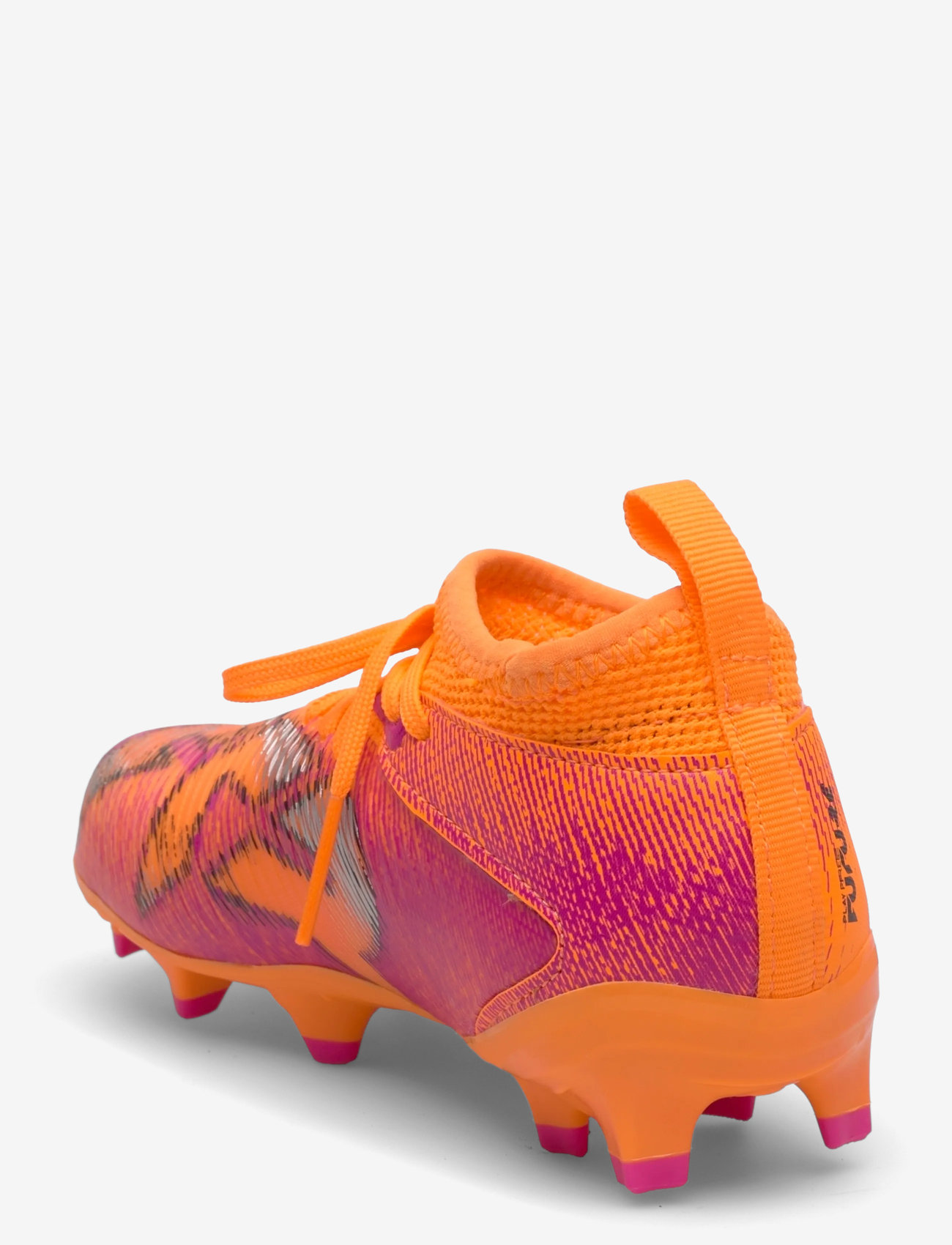 PUMA - FUTURE 8 MATCH FG/AG Jr - riided - heat fire-puma black-ravish - 2