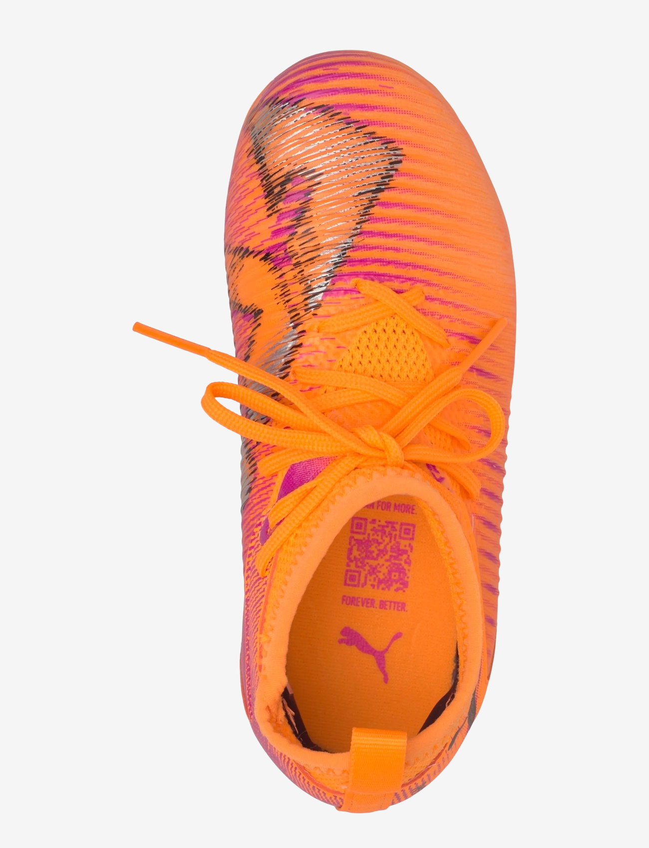 PUMA - FUTURE 8 MATCH FG/AG Jr - riided - heat fire-puma black-ravish - 3