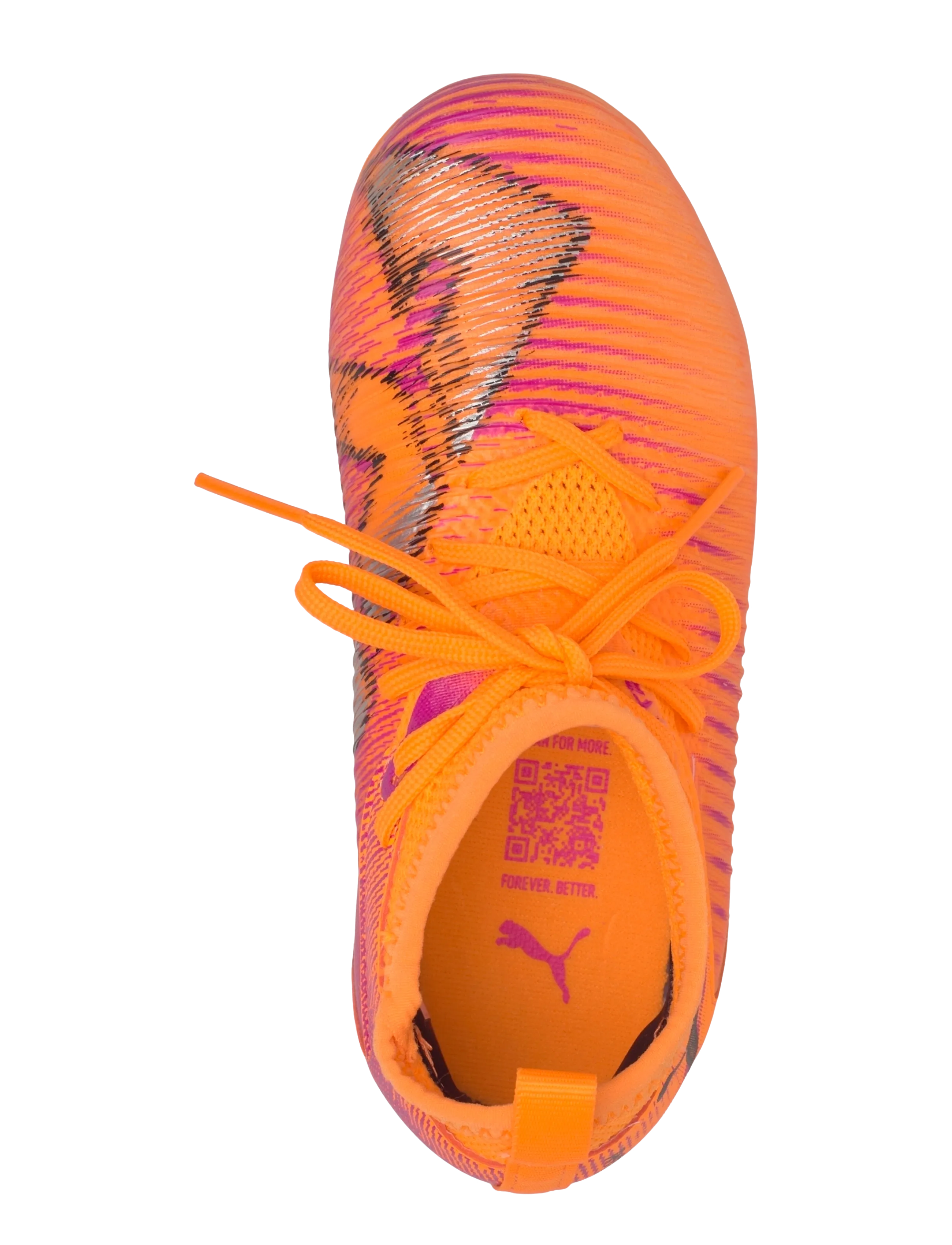 PUMA - FUTURE 8 MATCH FG/AG Jr - fodboldstøvler - heat fire-puma black-ravish - 3