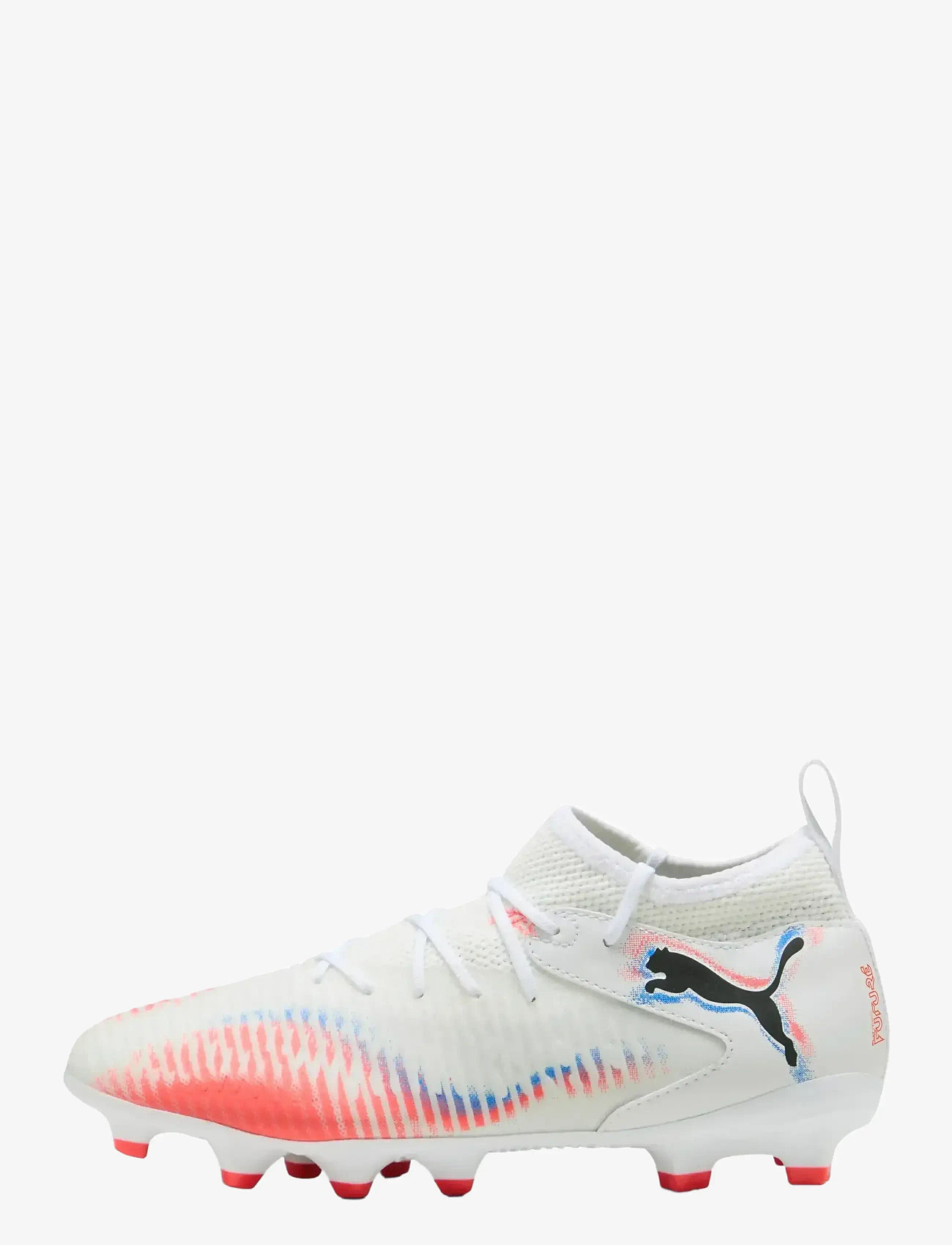 PUMA - FUTURE 8 MATCH FG/AG Jr - kläder - puma white-puma black-glowing red - 1