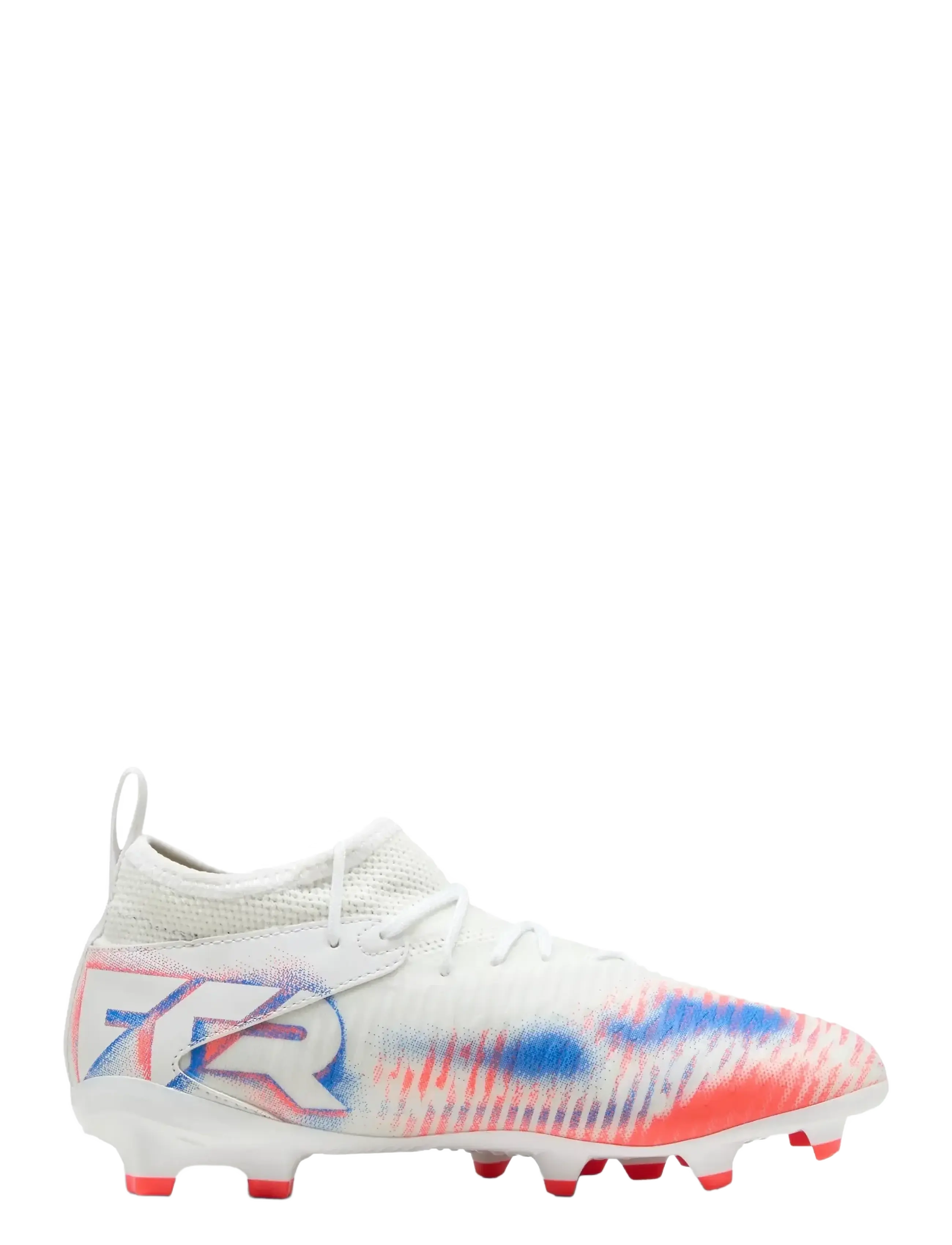 PUMA - FUTURE 8 MATCH FG/AG Jr - vaatteet - puma white-puma black-glowing red - 3