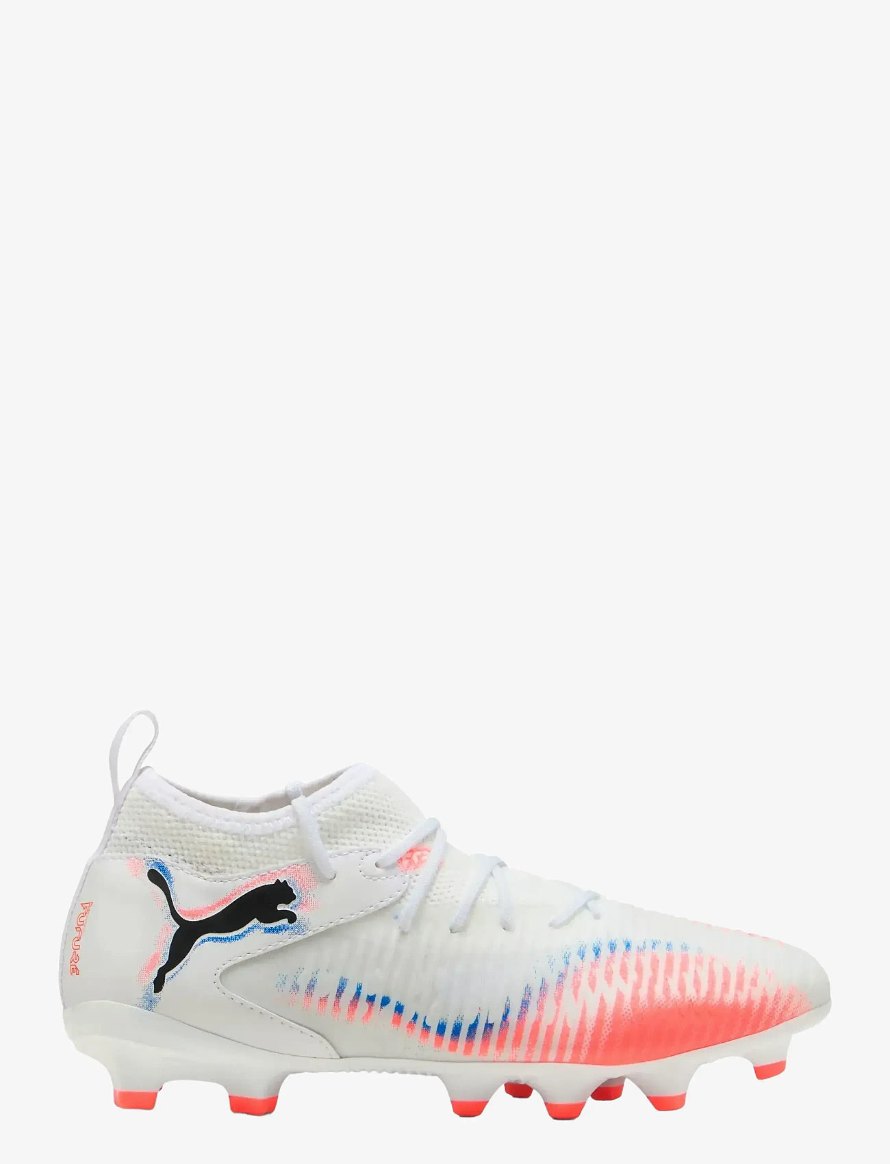 PUMA - FUTURE 8 MATCH FG/AG Jr - kläder - puma white-puma black-glowing red - 5