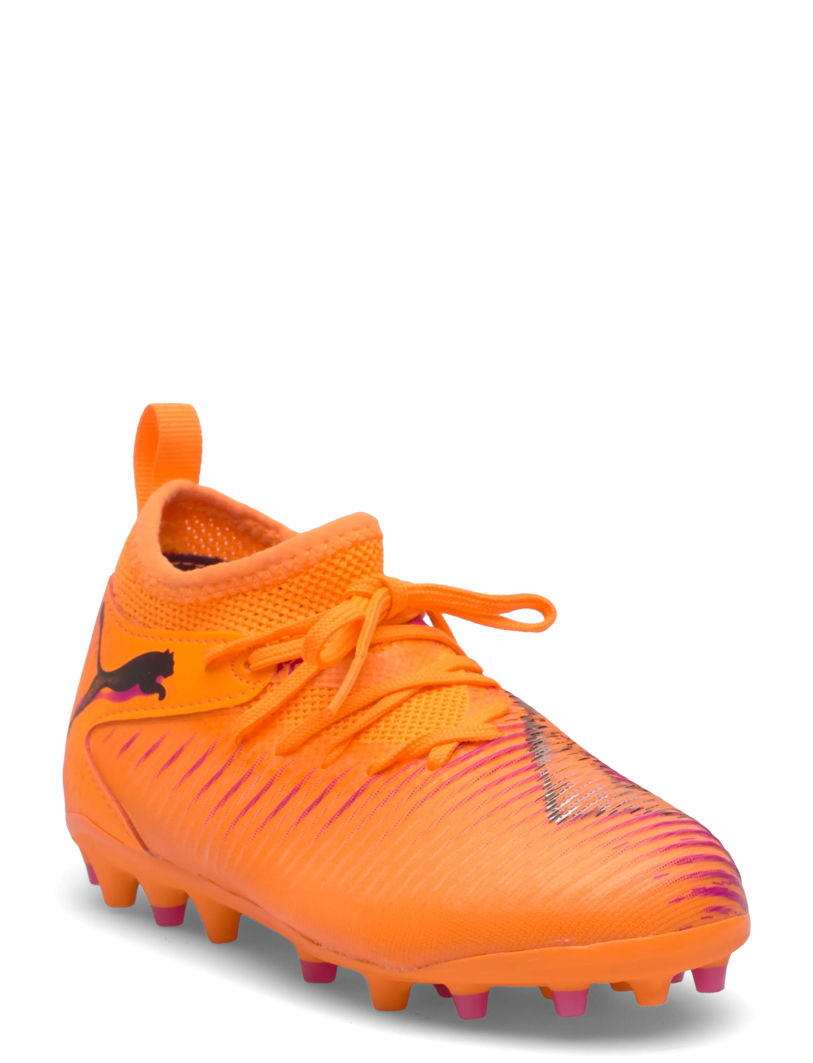PUMA - FUTURE 8 MATCH MG Jr - sport - heat fire-puma black-ravish - 1