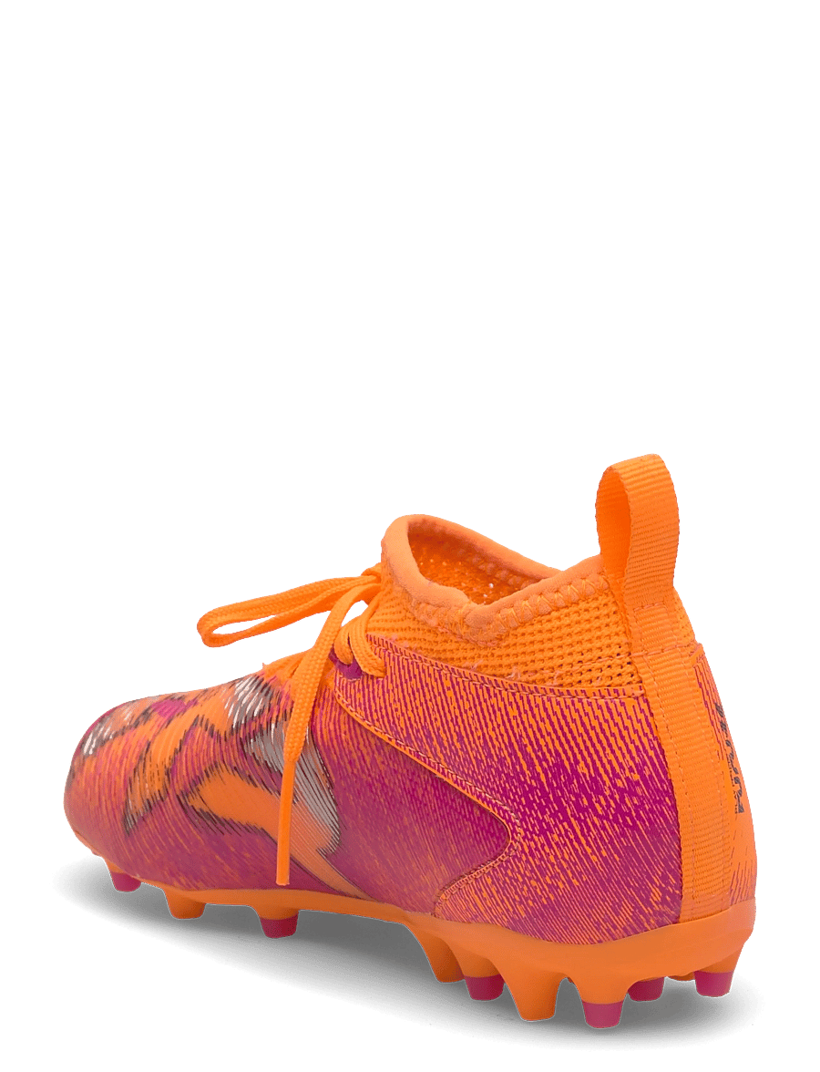 PUMA - FUTURE 8 MATCH MG Jr - kleidung - heat fire-puma black-ravish - 2