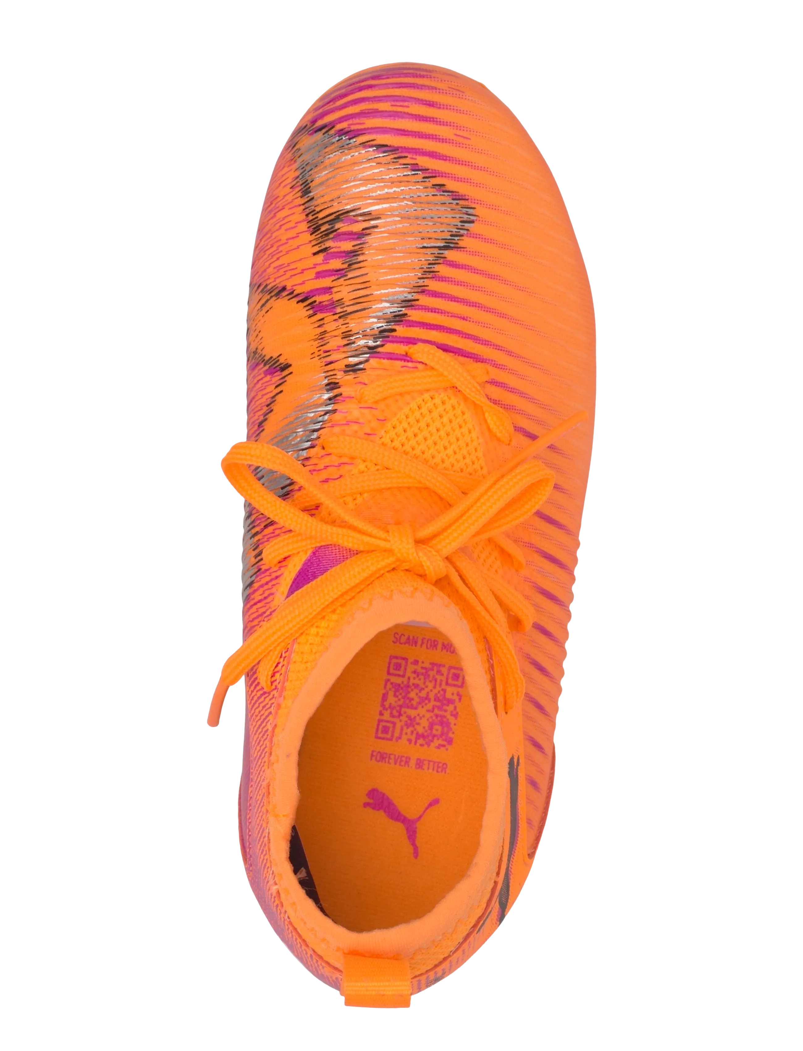 PUMA - FUTURE 8 MATCH MG Jr - sport - heat fire-puma black-ravish - 3
