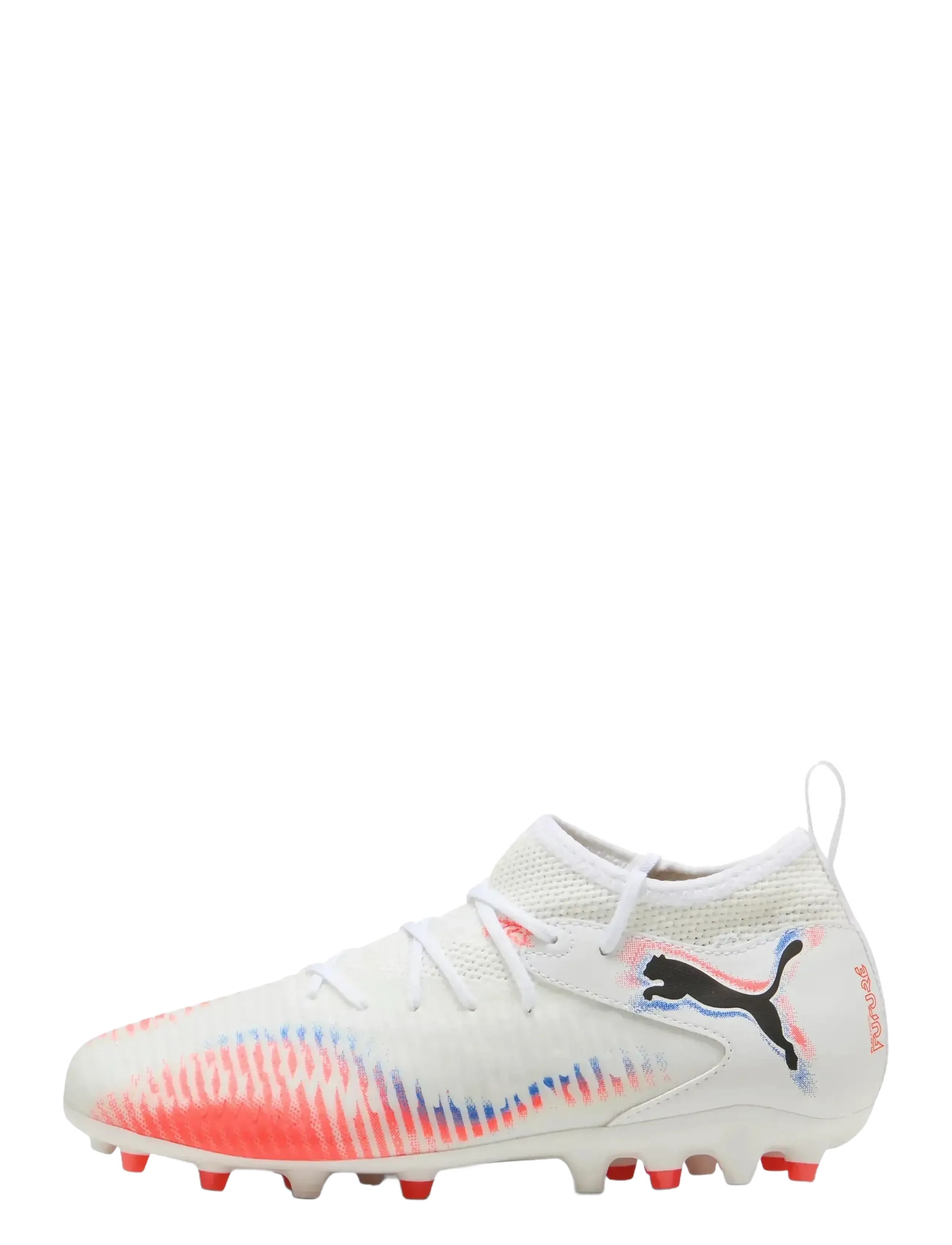 PUMA - FUTURE 8 MATCH MG Jr - sport - puma white-puma black-glowing red - 1