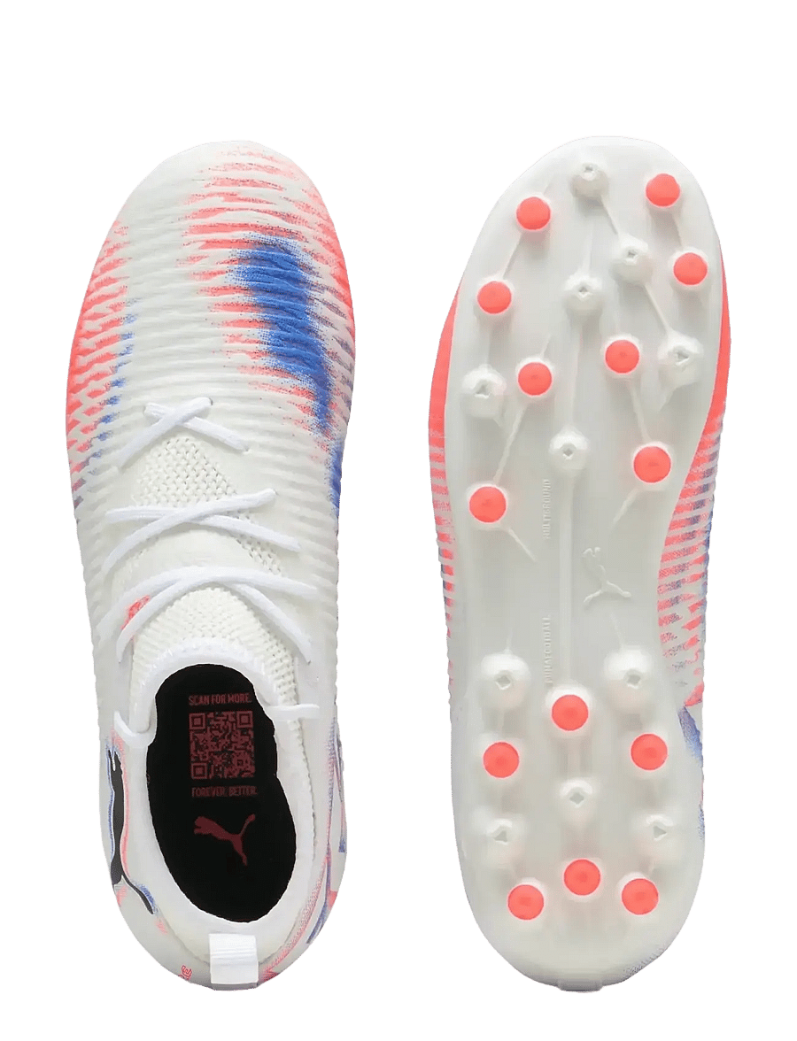 PUMA - FUTURE 8 MATCH MG Jr - kleidung - puma white-puma black-glowing red - 2