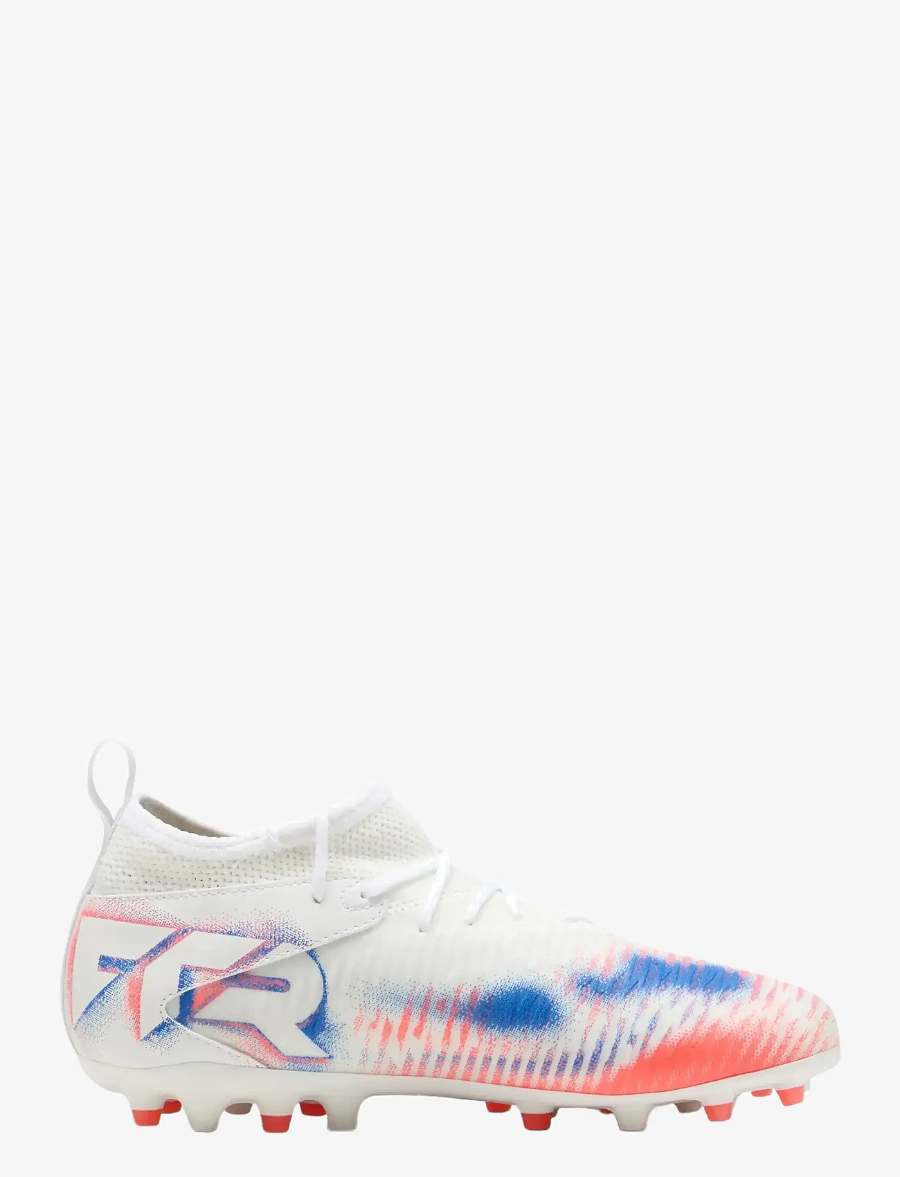 PUMA - FUTURE 8 MATCH MG Jr - tøj - puma white-puma black-glowing red - 3