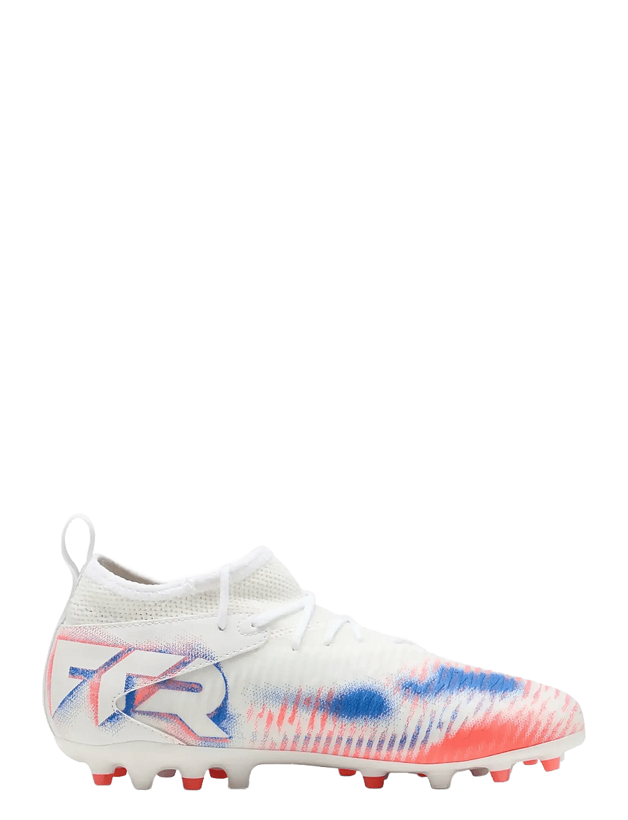 PUMA - FUTURE 8 MATCH MG Jr - kleidung - puma white-puma black-glowing red - 3