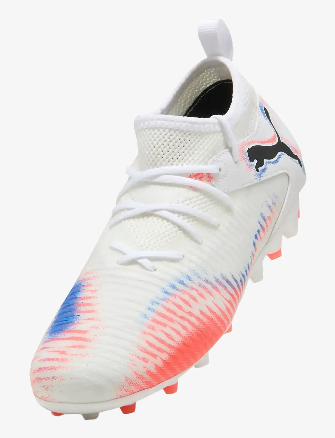 PUMA - FUTURE 8 MATCH MG Jr - tøj - puma white-puma black-glowing red - 4