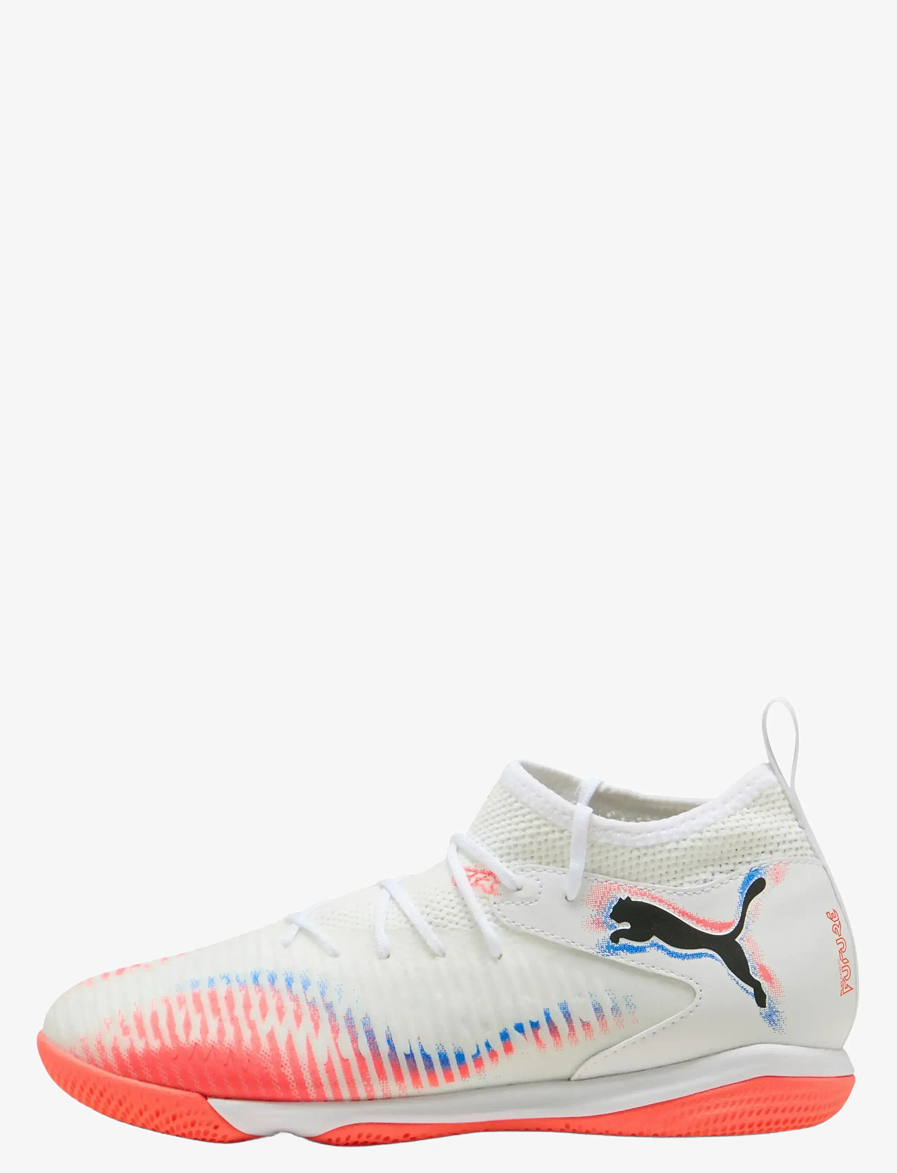 PUMA - FUTURE 8 MATCH IT + Mid Jr - kläder - puma white-puma black-glowing red - 1