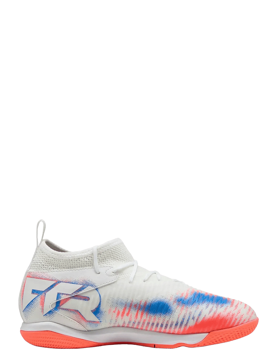 PUMA - FUTURE 8 MATCH IT + Mid Jr - vêtements - puma white-puma black-glowing red - 3